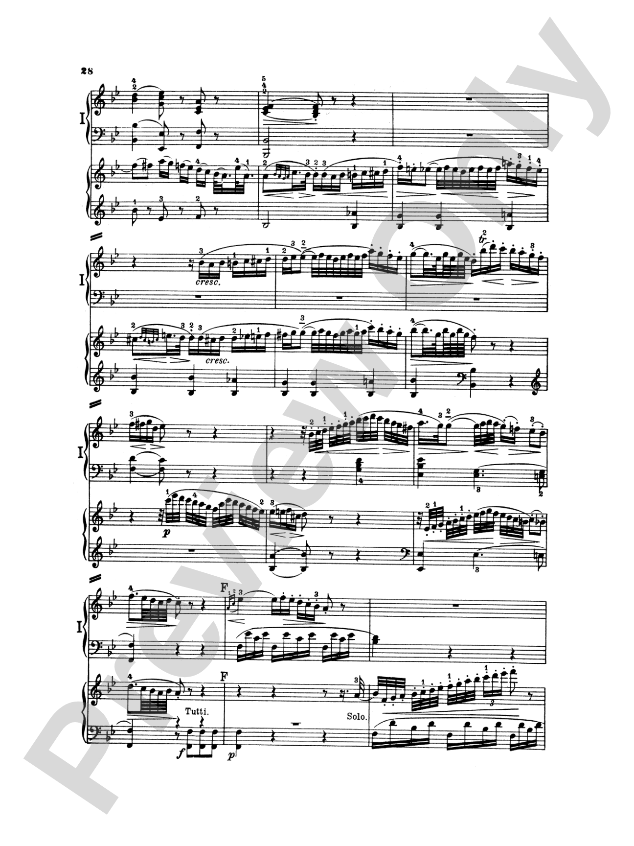 Mozart: Piano Concerto No. 10 in E flat Major for Two Pianos, K. 365: Piano Duo (2 Pianos, 4 Hands) Book (2 copies required)