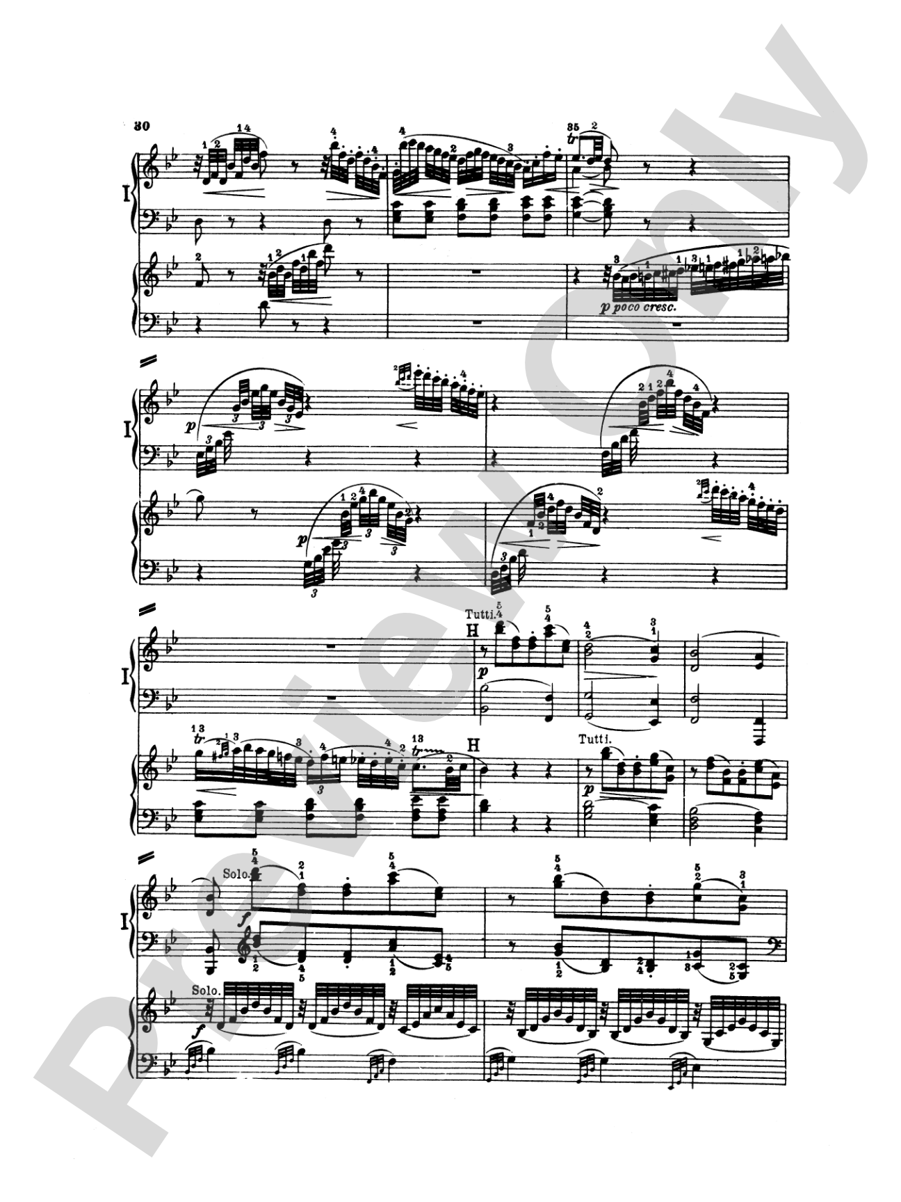 Mozart: Piano Concerto No. 10 in E flat Major for Two Pianos, K. 365: Piano Duo (2 Pianos, 4 Hands) Book (2 copies required)