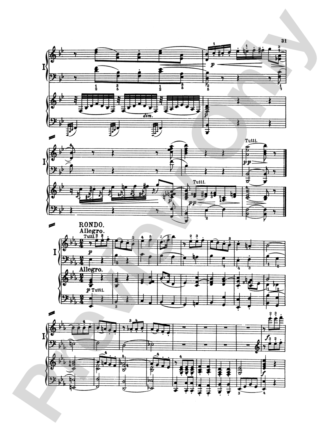 Mozart: Piano Concerto No. 10 in E flat Major for Two Pianos, K. 365: Piano Duo (2 Pianos, 4 Hands) Book (2 copies required)
