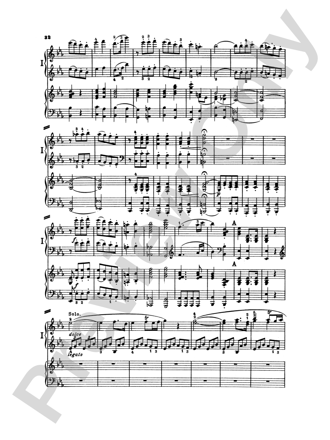 Mozart: Piano Concerto No. 10 in E flat Major for Two Pianos, K. 365: Piano Duo (2 Pianos, 4 Hands) Book (2 copies required)