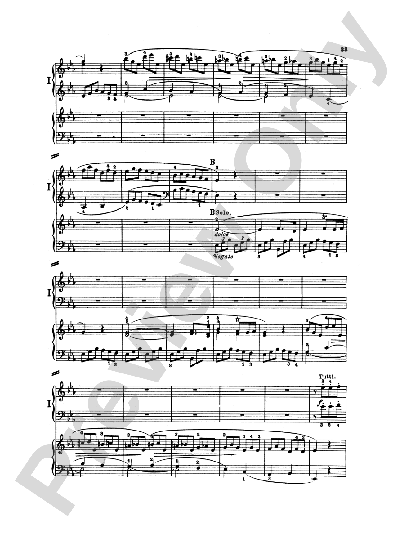 Mozart: Piano Concerto No. 10 in E flat Major for Two Pianos, K. 365: Piano Duo (2 Pianos, 4 Hands) Book (2 copies required)