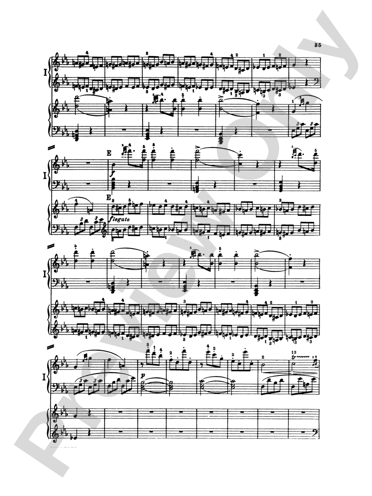 Mozart: Piano Concerto No. 10 in E flat Major for Two Pianos, K. 365: Piano Duo (2 Pianos, 4 Hands) Book (2 copies required)