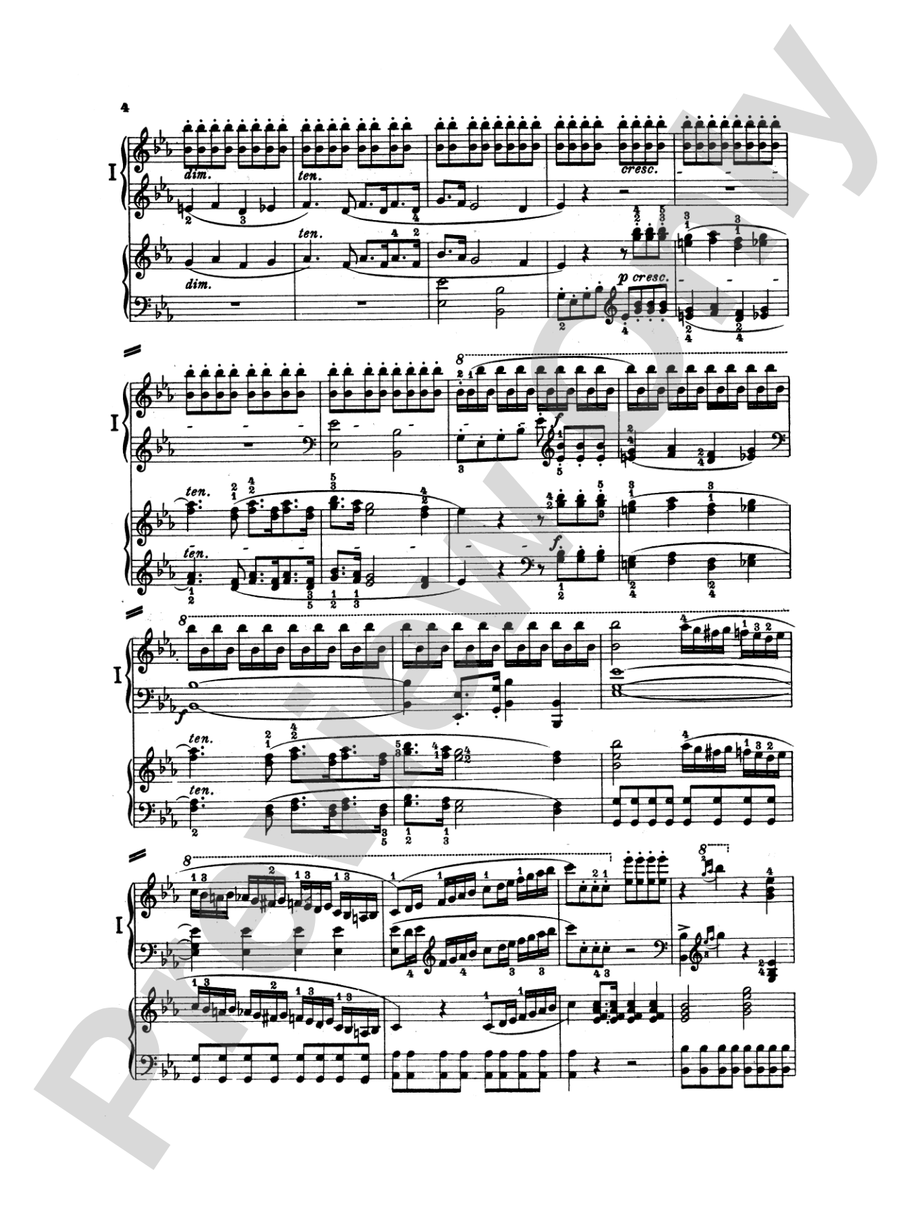 Mozart: Piano Concerto No. 10 in E flat Major for Two Pianos, K. 365: Piano Duo (2 Pianos, 4 Hands) Book (2 copies required)