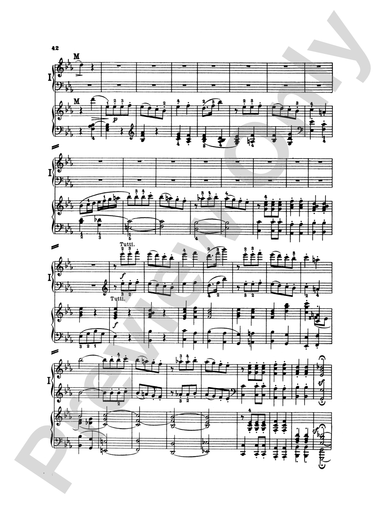Mozart: Piano Concerto No. 10 in E flat Major for Two Pianos, K. 365: Piano Duo (2 Pianos, 4 Hands) Book (2 copies required)