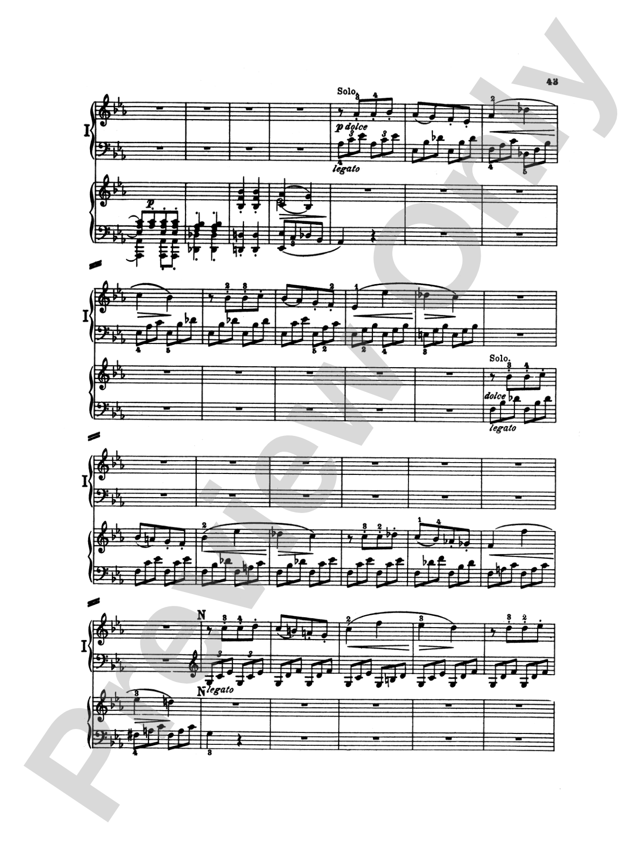 Mozart: Piano Concerto No. 10 in E flat Major for Two Pianos, K. 365: Piano Duo (2 Pianos, 4 Hands) Book (2 copies required)