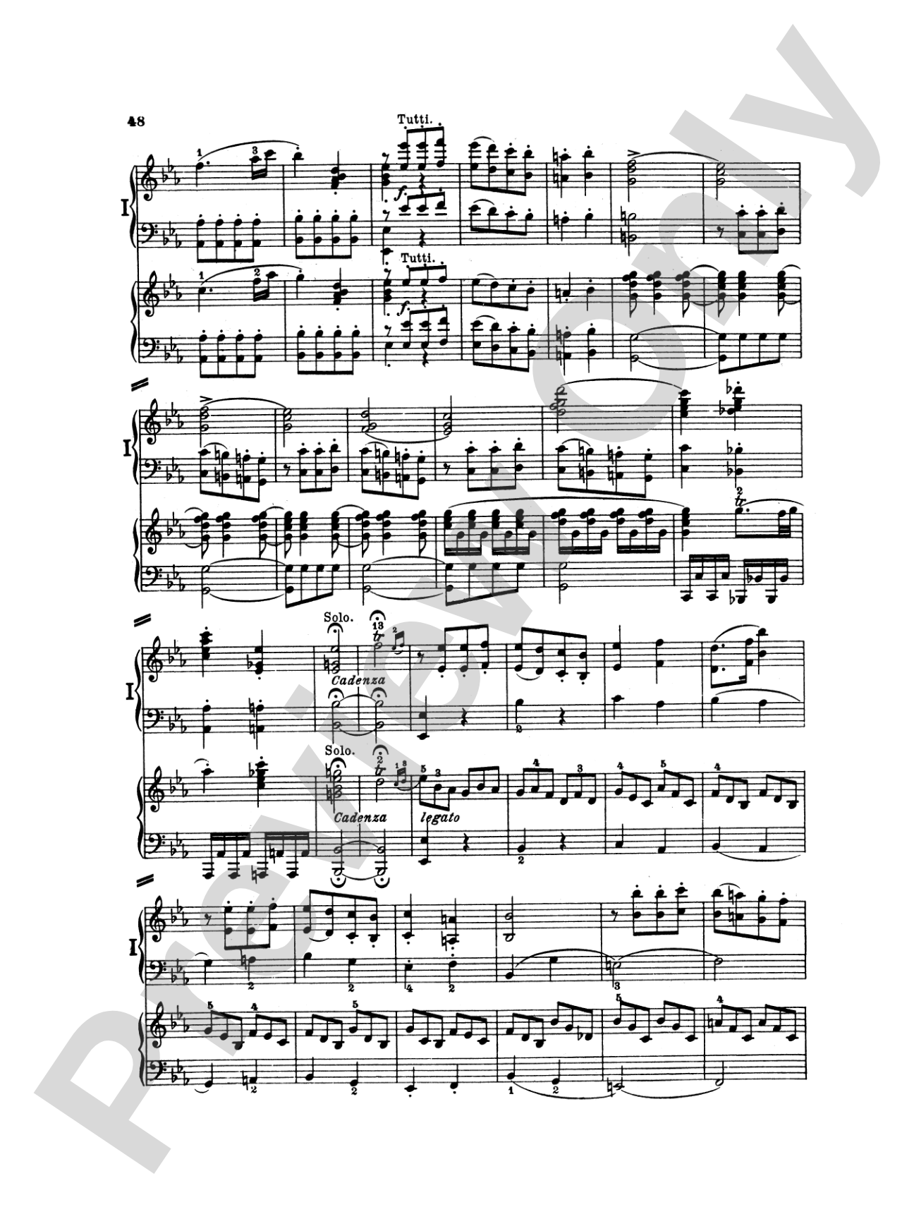 Mozart: Piano Concerto No. 10 in E flat Major for Two Pianos, K. 365: Piano Duo (2 Pianos, 4 Hands) Book (2 copies required)