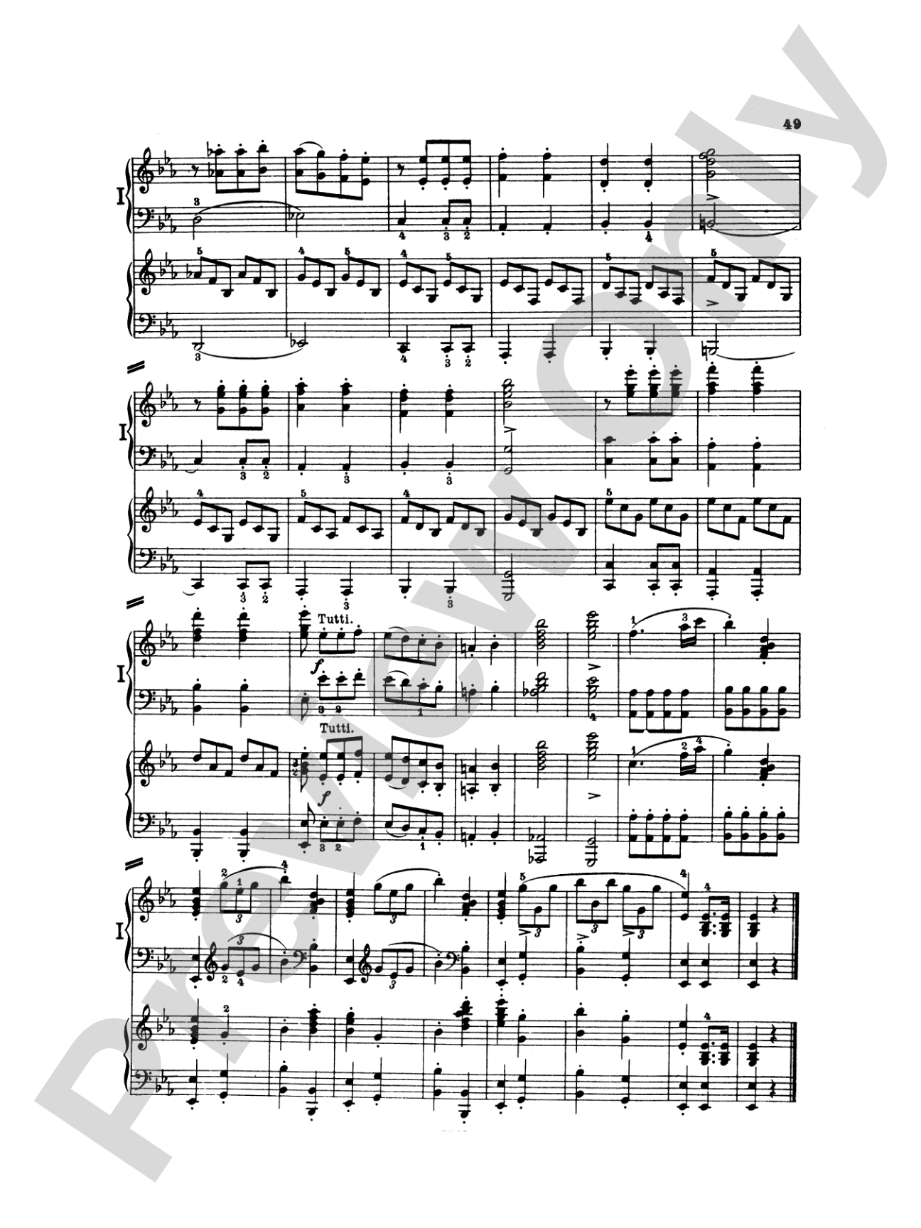 Mozart: Piano Concerto No. 10 in E flat Major for Two Pianos, K. 365: Piano Duo (2 Pianos, 4 Hands) Book (2 copies required)
