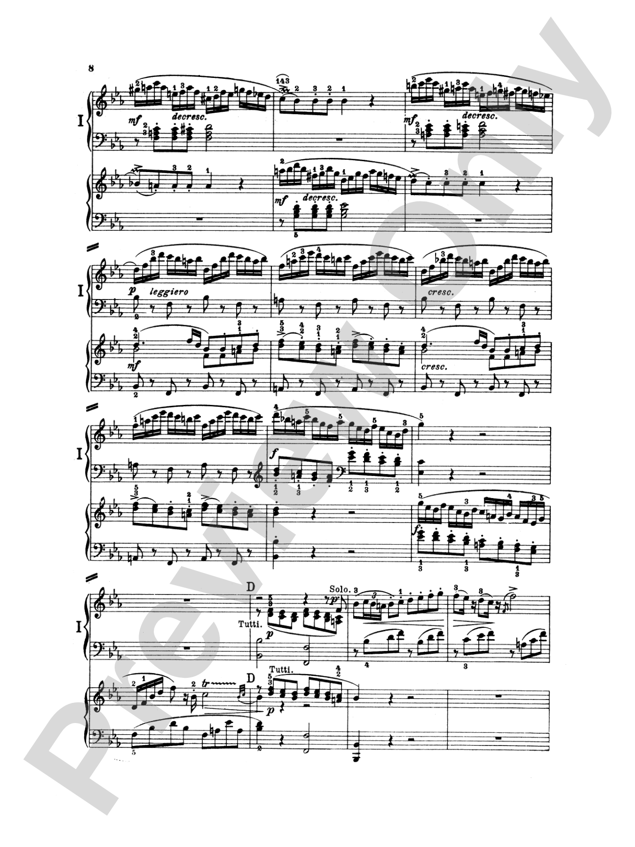 Mozart: Piano Concerto No. 10 in E flat Major for Two Pianos, K. 365: Piano Duo (2 Pianos, 4 Hands) Book (2 copies required)