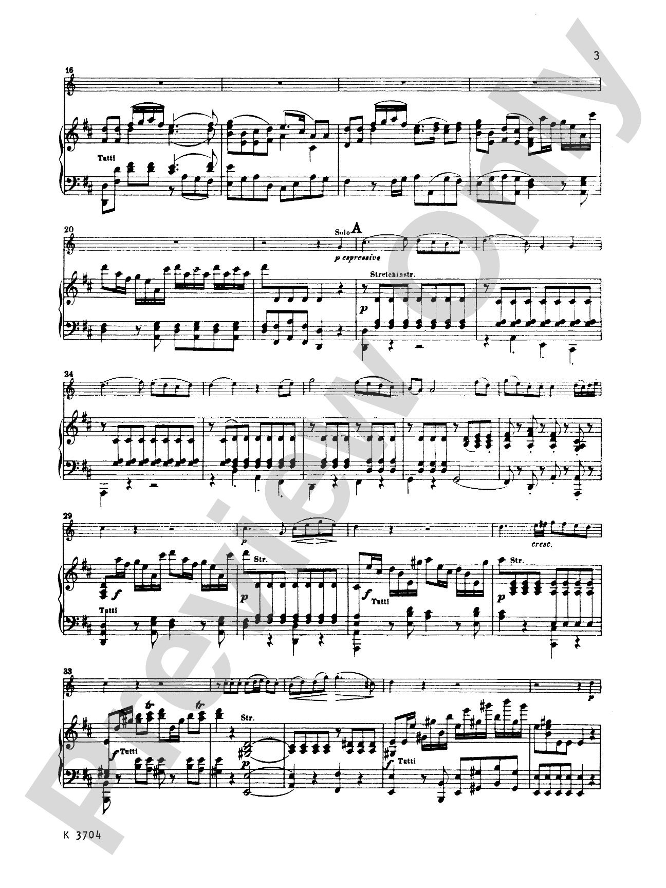 Mozart: Concerto No. 1 in D Major, K. 412