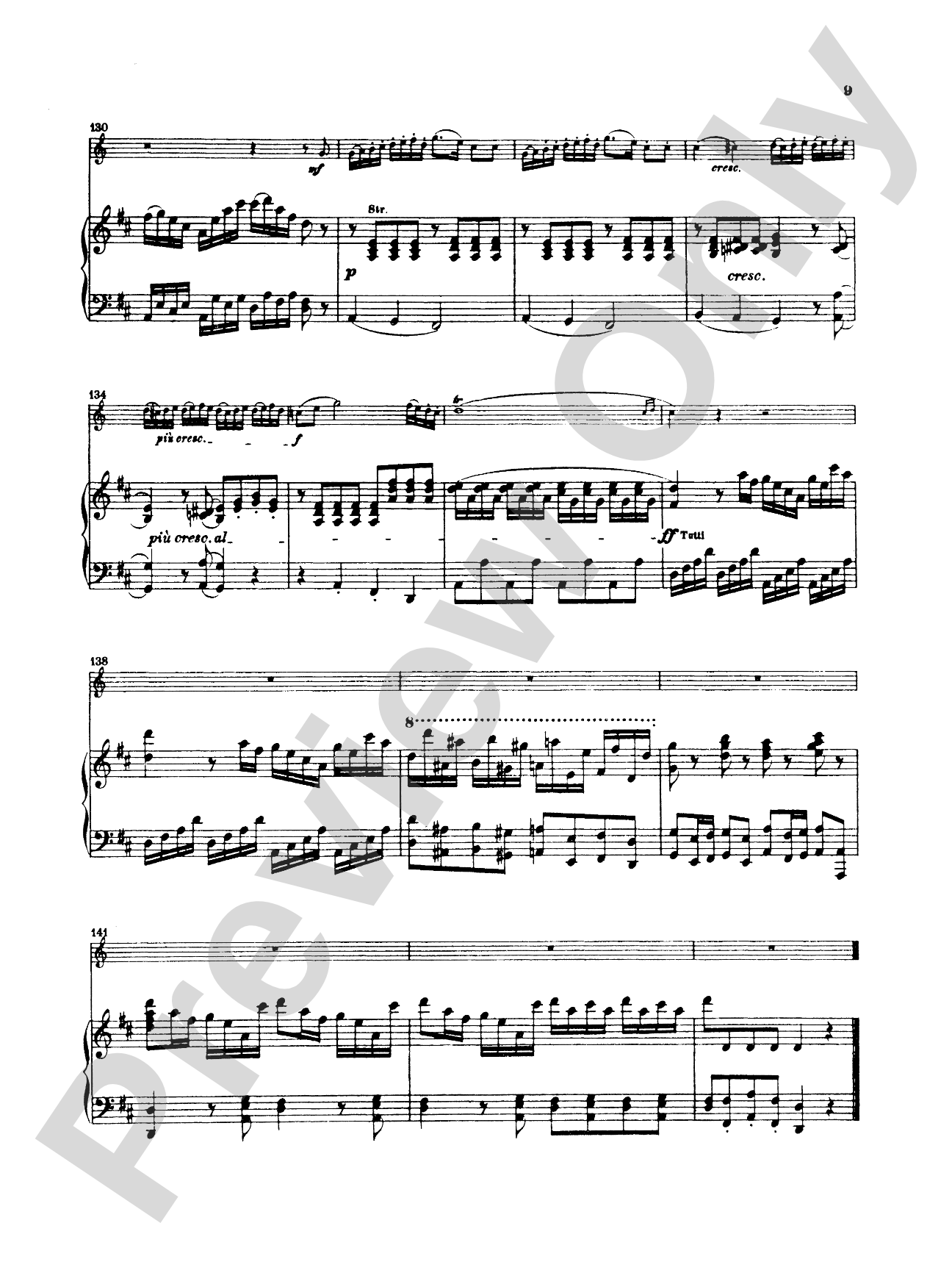 Mozart: Concerto No. 1 in D Major, K. 412: French Horn Part(s)
