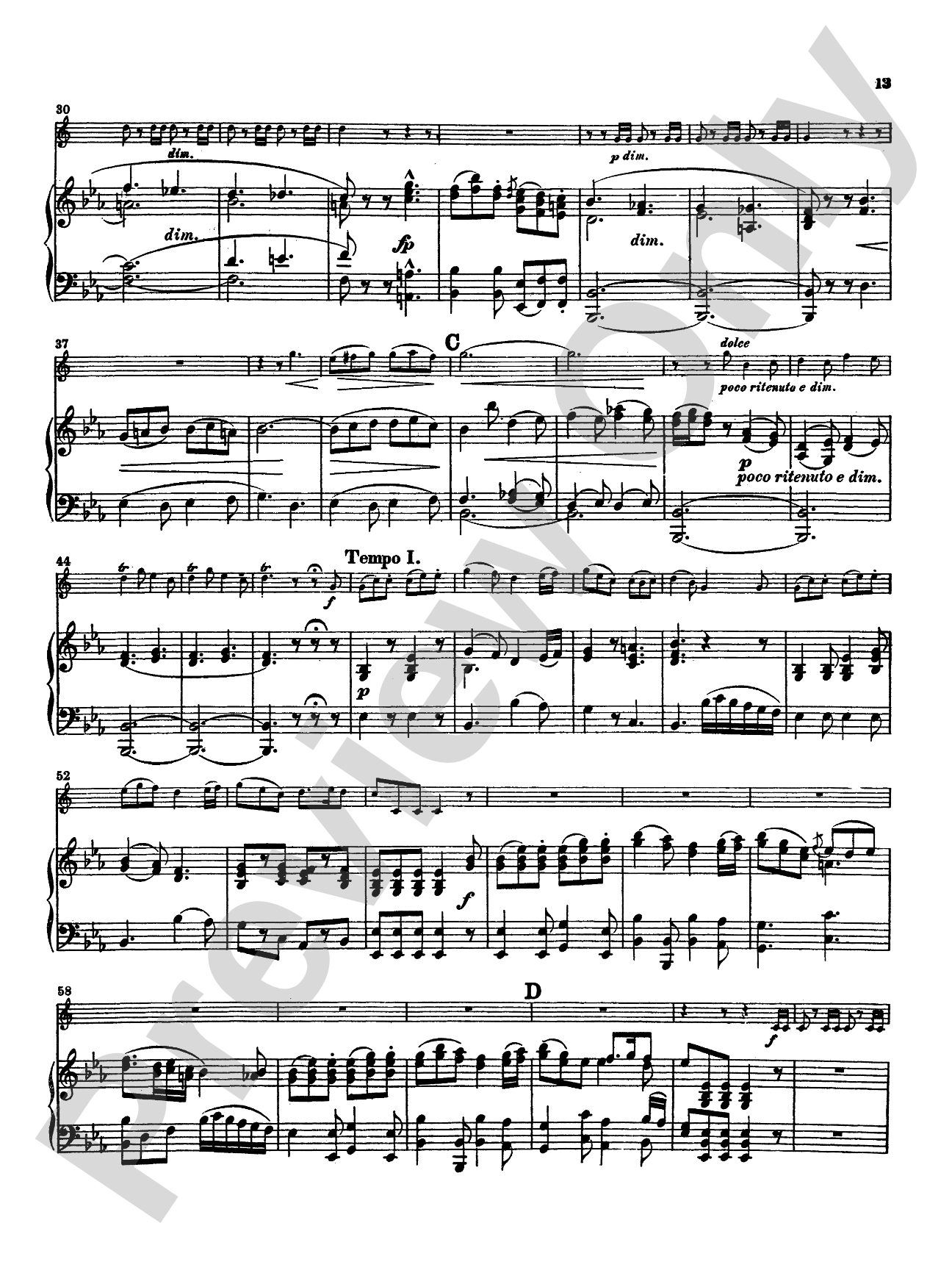 Mozart: Concerto No. 2 in E flat Major, K. 417: French Horn Part(s)