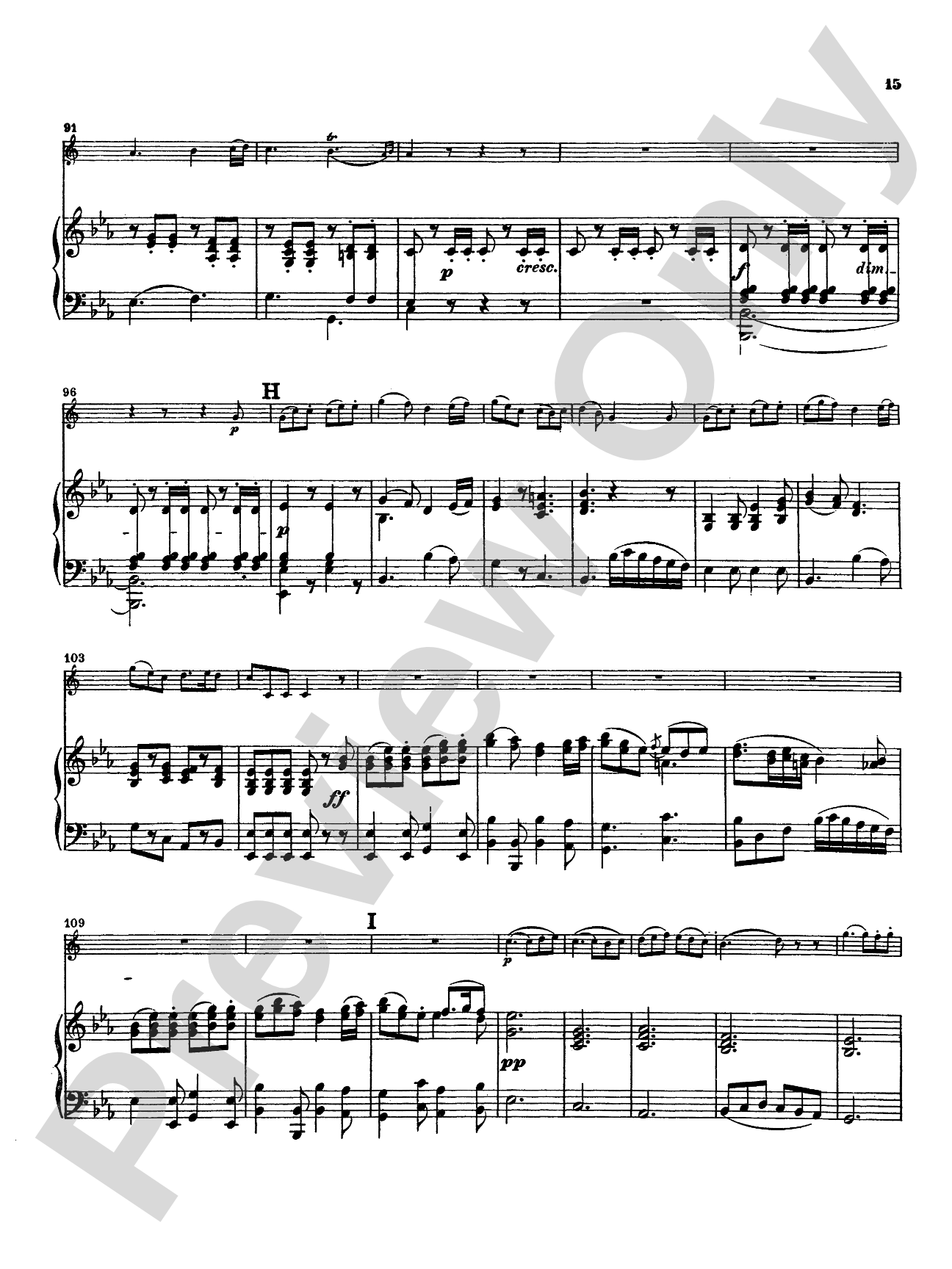 Mozart: Concerto No. 2 in E flat Major, K. 417: French Horn Part(s)