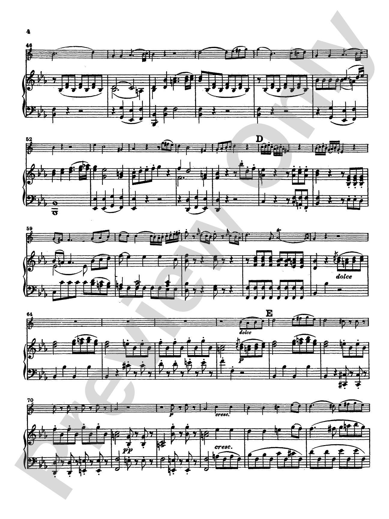 Mozart: Concerto No. 2 in E flat Major, K. 417: French Horn Part(s)