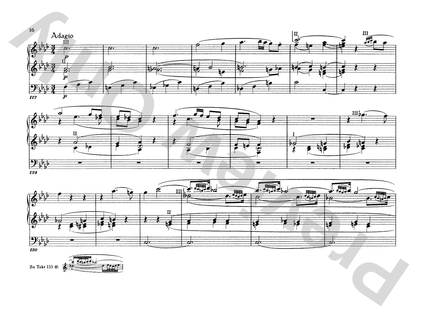 Mozart: Three Pieces: Organ Comb Bound Book