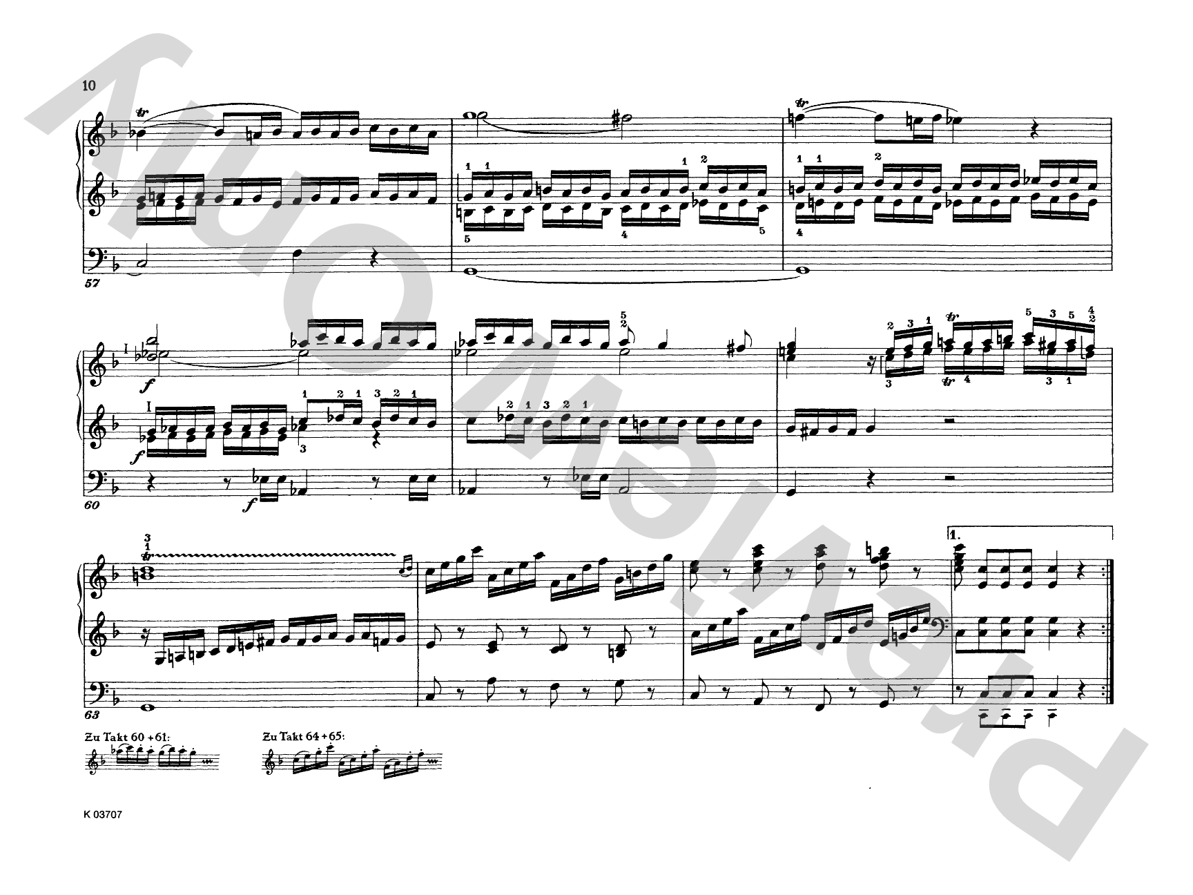 Mozart: Three Pieces: Organ Comb Bound Book