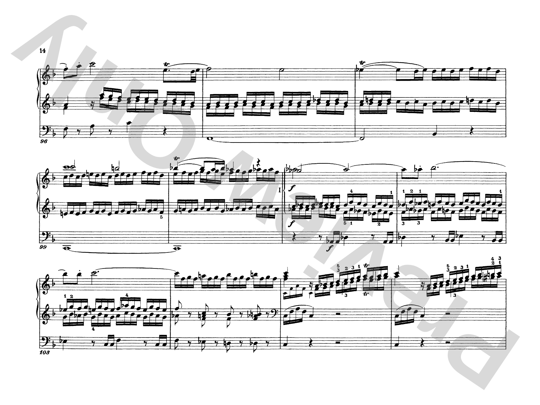 Mozart: Three Pieces: Organ Comb Bound Book