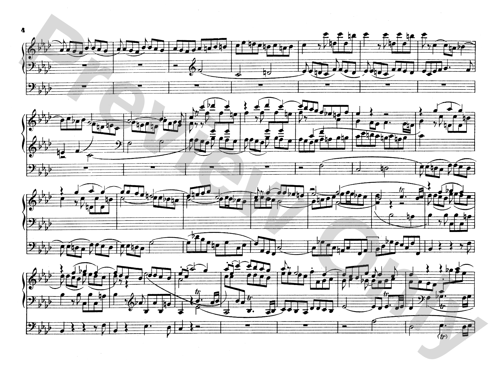 Mozart: Fantasy in F Minor, K. 608: Organ Comb Bound Book