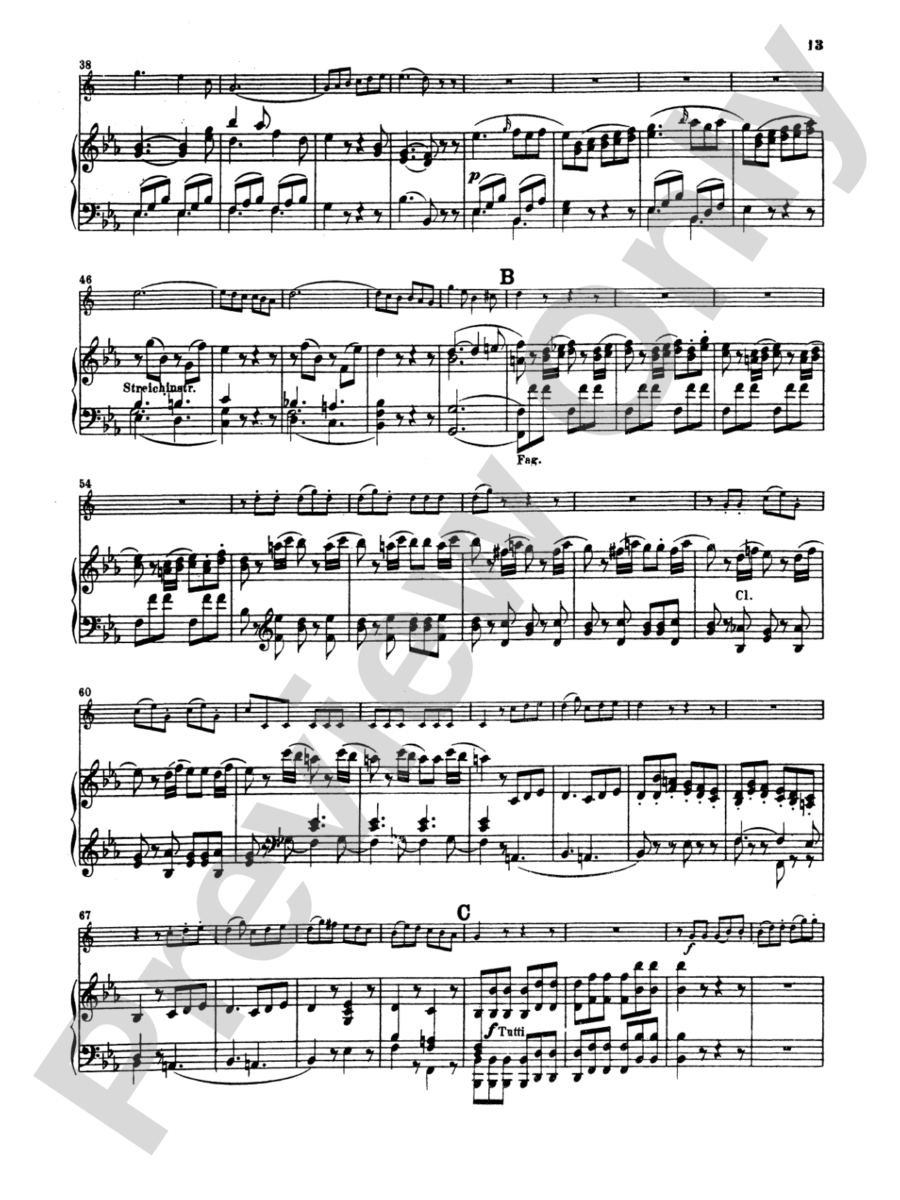 Mozart: Concerto No. 3 in E flat Major, K. 447: French Horn Part(s)