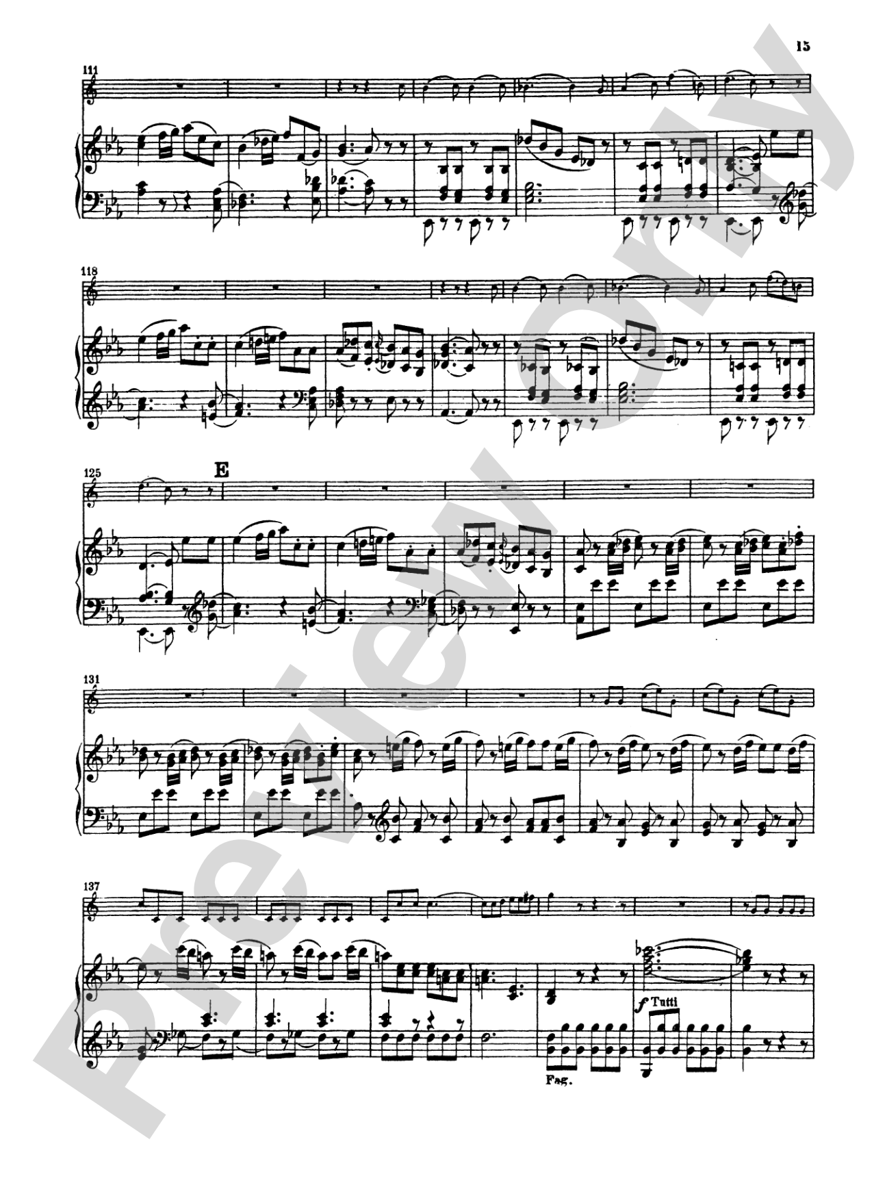 Mozart: Concerto No. 3 in E flat Major, K. 447: French Horn Part(s)