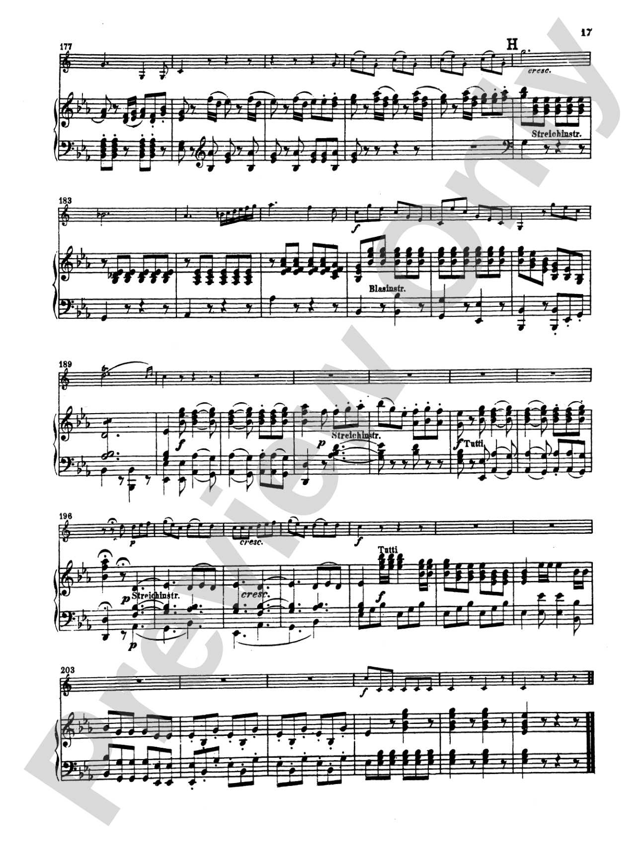 Mozart: Concerto No. 3 in E flat Major, K. 447: French Horn Part(s)