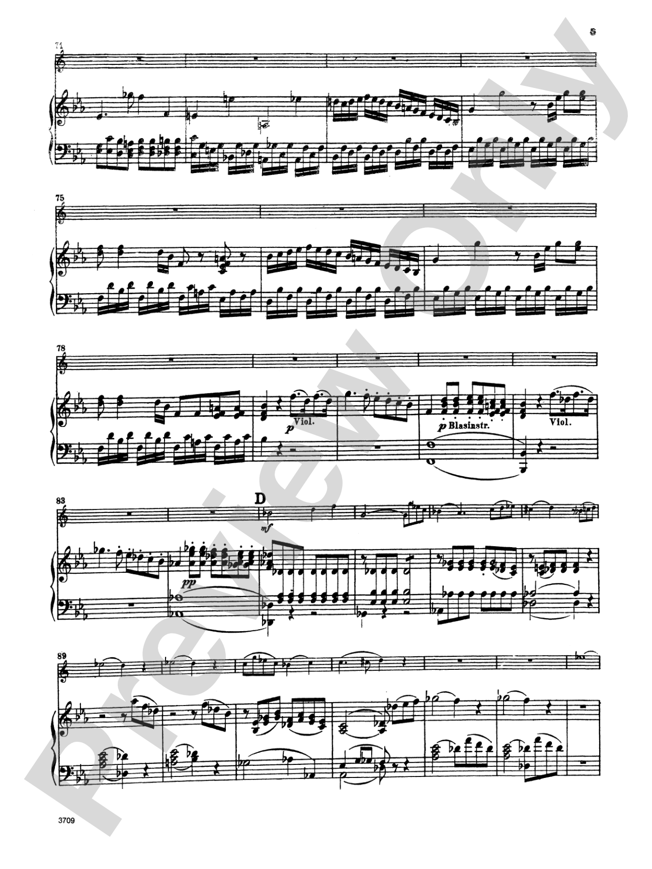 Mozart: Concerto No. 3 in E flat Major, K. 447: French Horn Part(s)