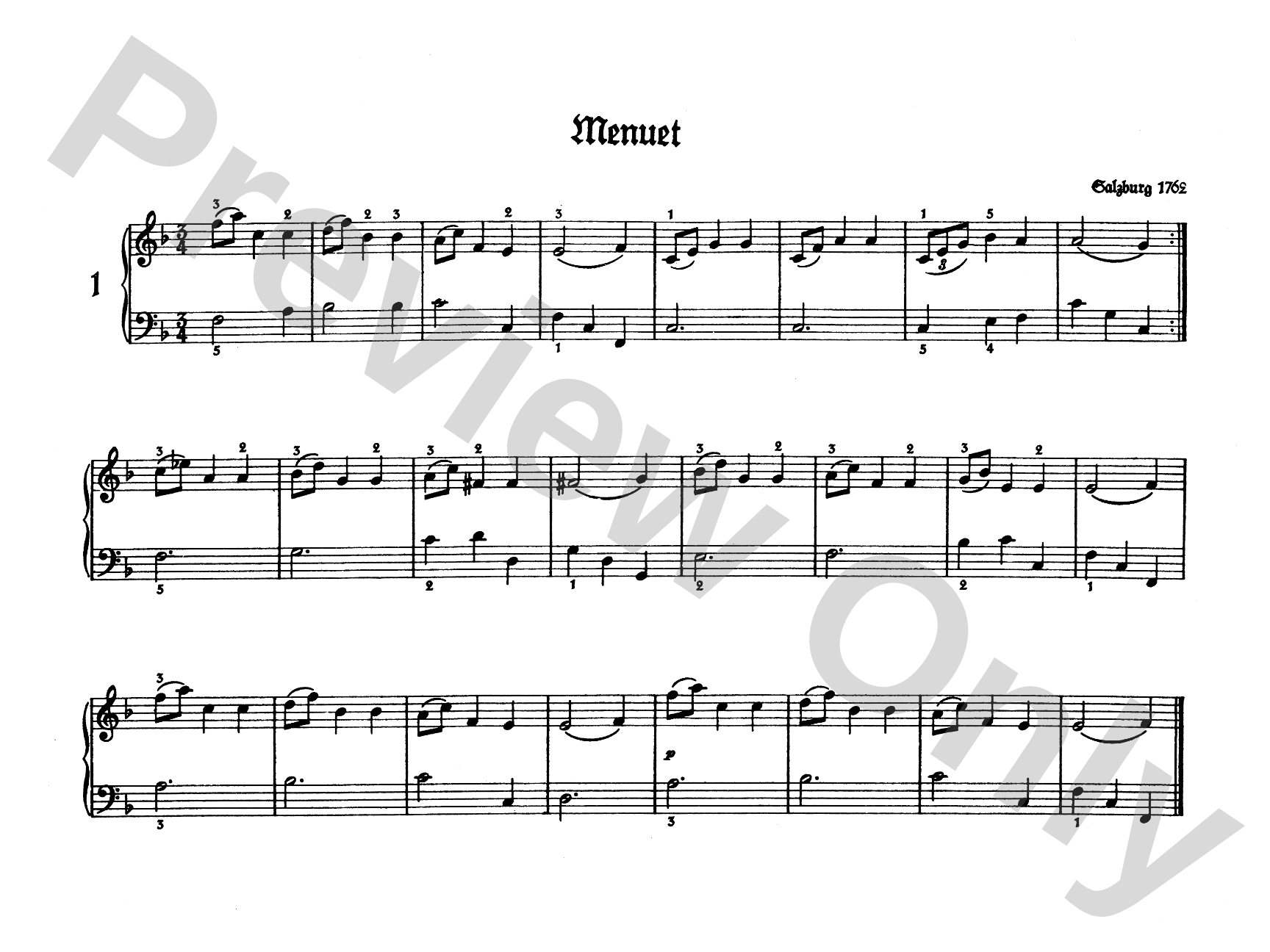 Mozart: Easy Compositions: Piano Comb Bound Book
