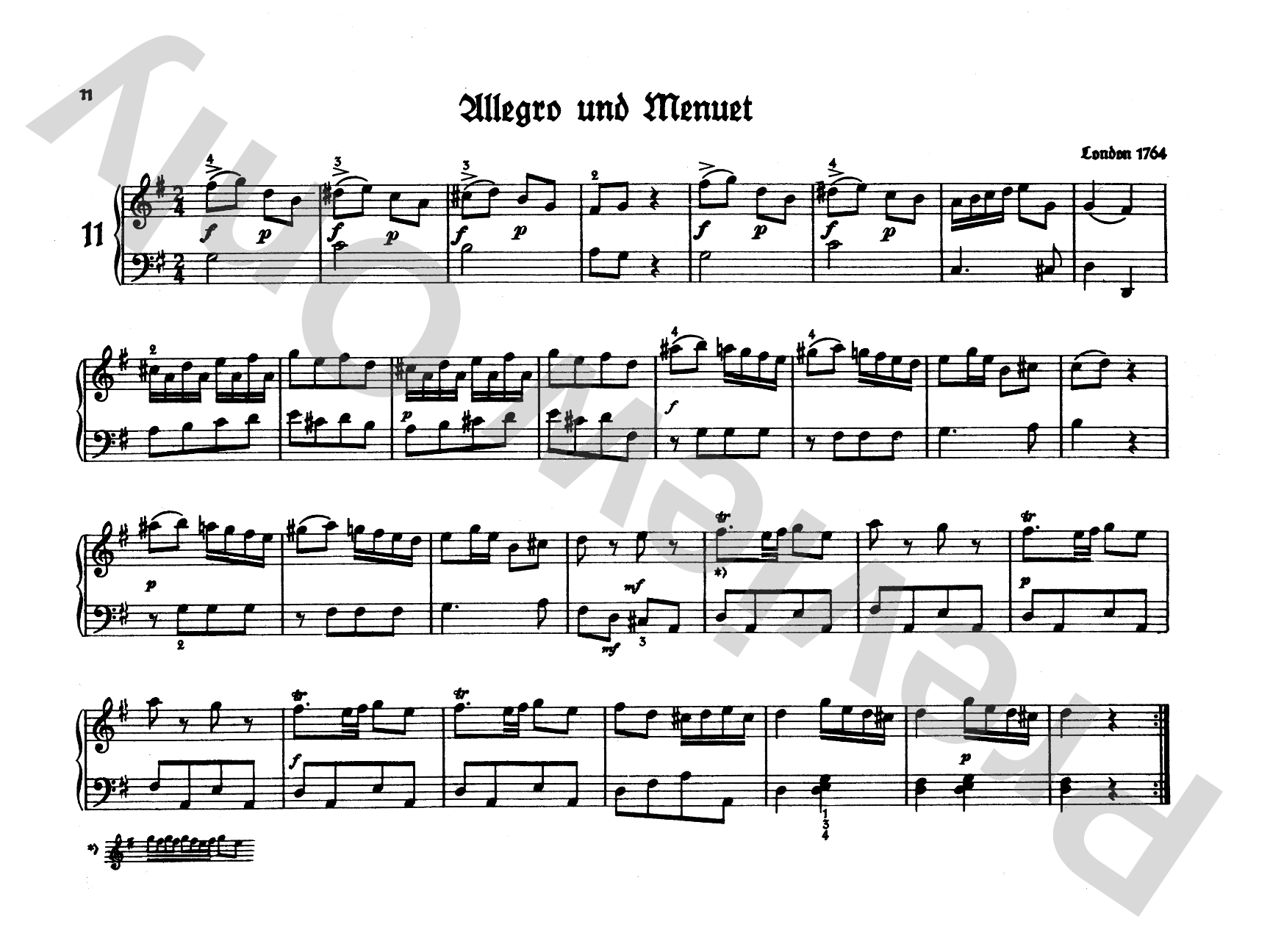 Mozart: Easy Compositions