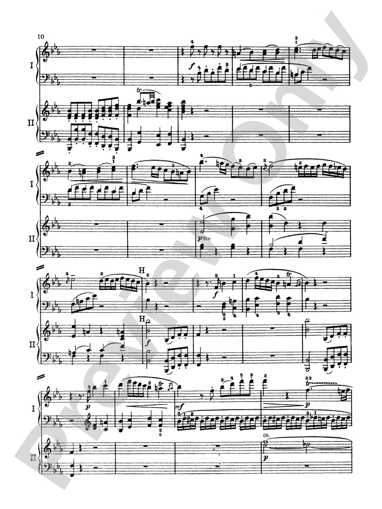 Mozart: Piano Concerto No. 9 in E flat Major, K. 271: Piano Duo (2 Pianos, 4 Hands) Book (2 copies required)
