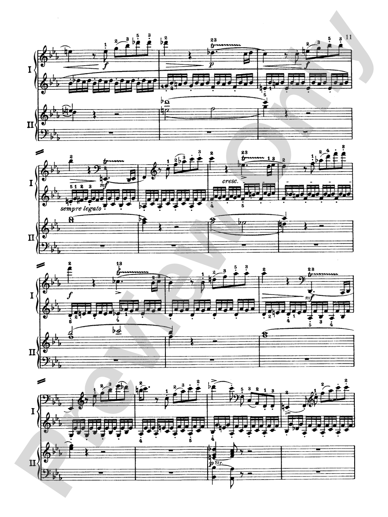 Mozart: Piano Concerto No. 9 in E flat Major, K. 271: Piano Duo (2 Pianos, 4 Hands) Book (2 copies required)