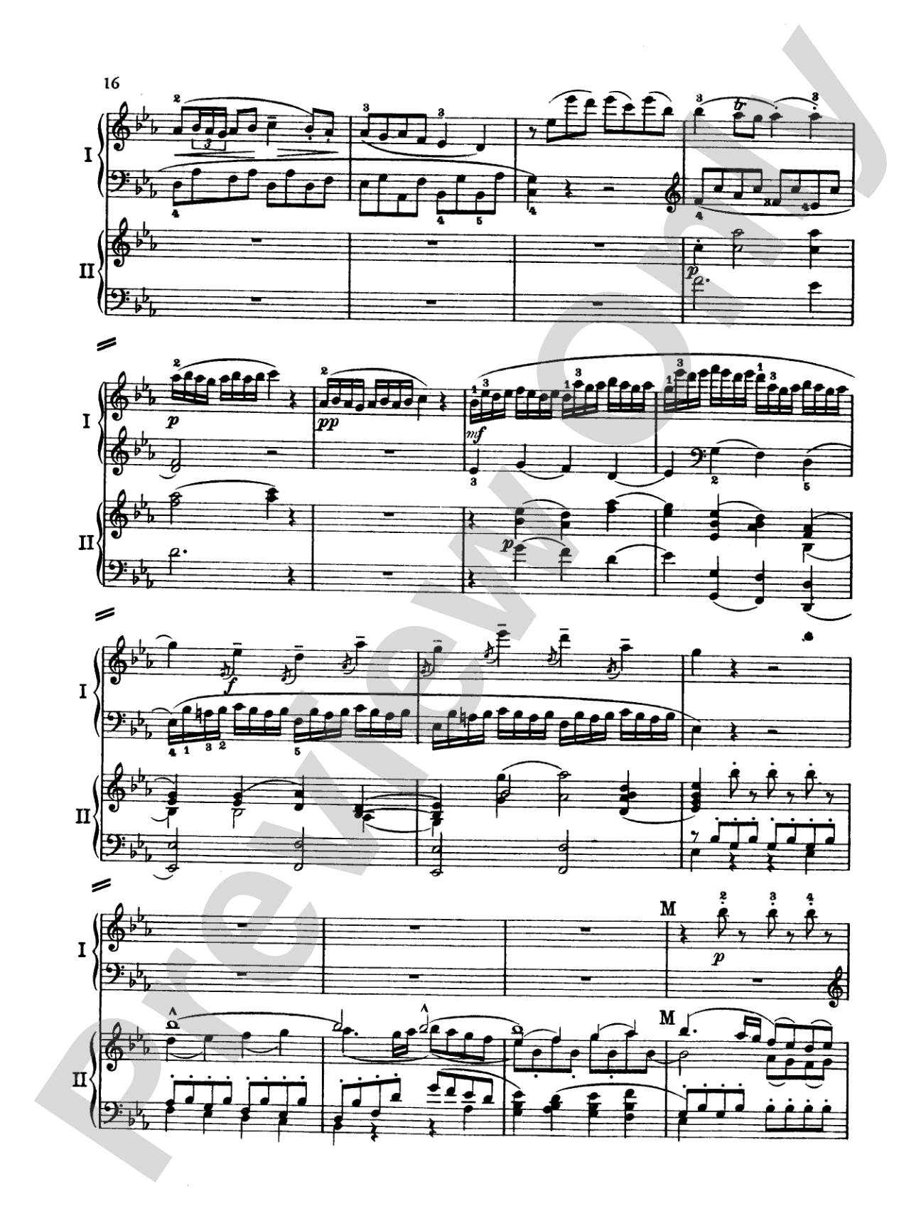 Mozart: Piano Concerto No. 9 in E flat Major, K. 271: Piano Duo (2 Pianos, 4 Hands) Book (2 copies required)