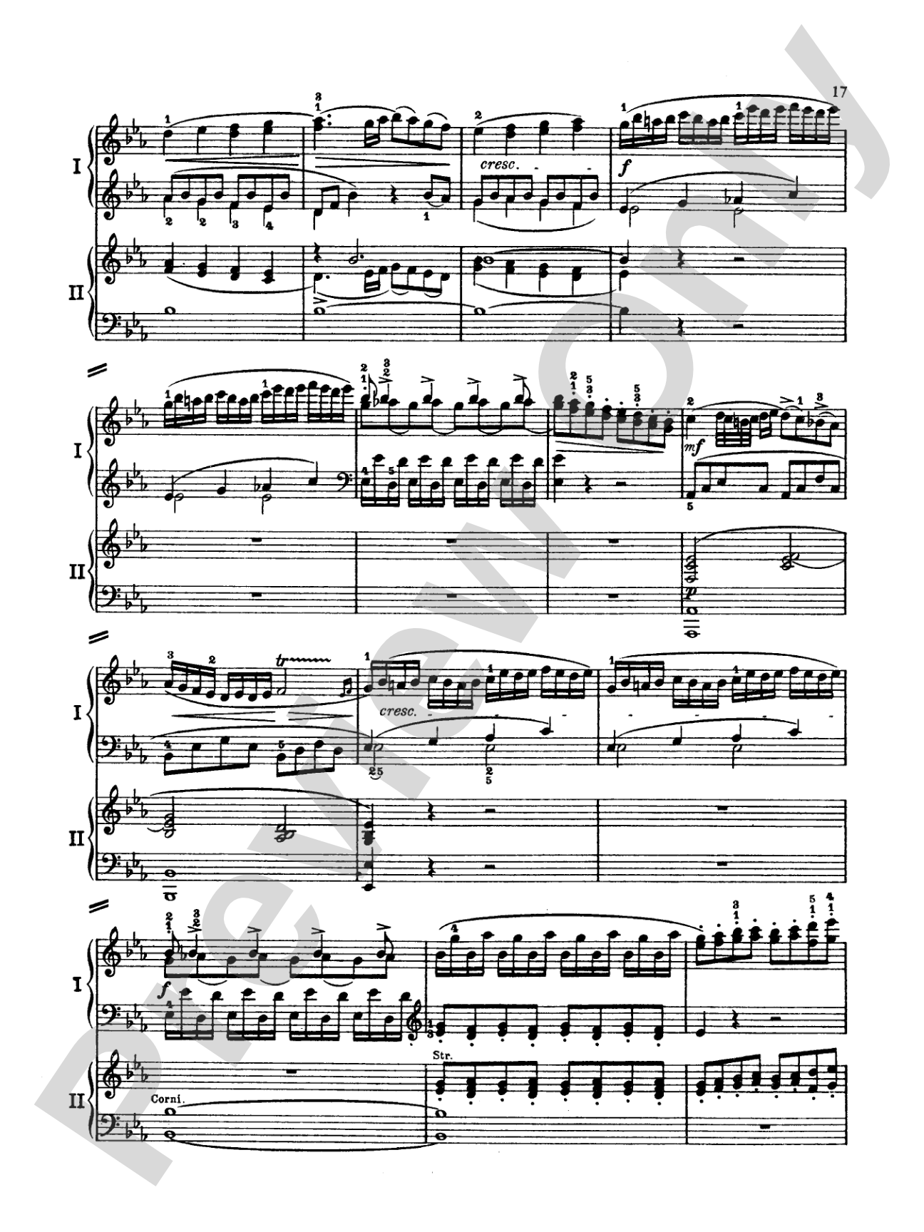 Mozart: Piano Concerto No. 9 in E flat Major, K. 271: Piano Duo (2 Pianos, 4 Hands) Book (2 copies required)