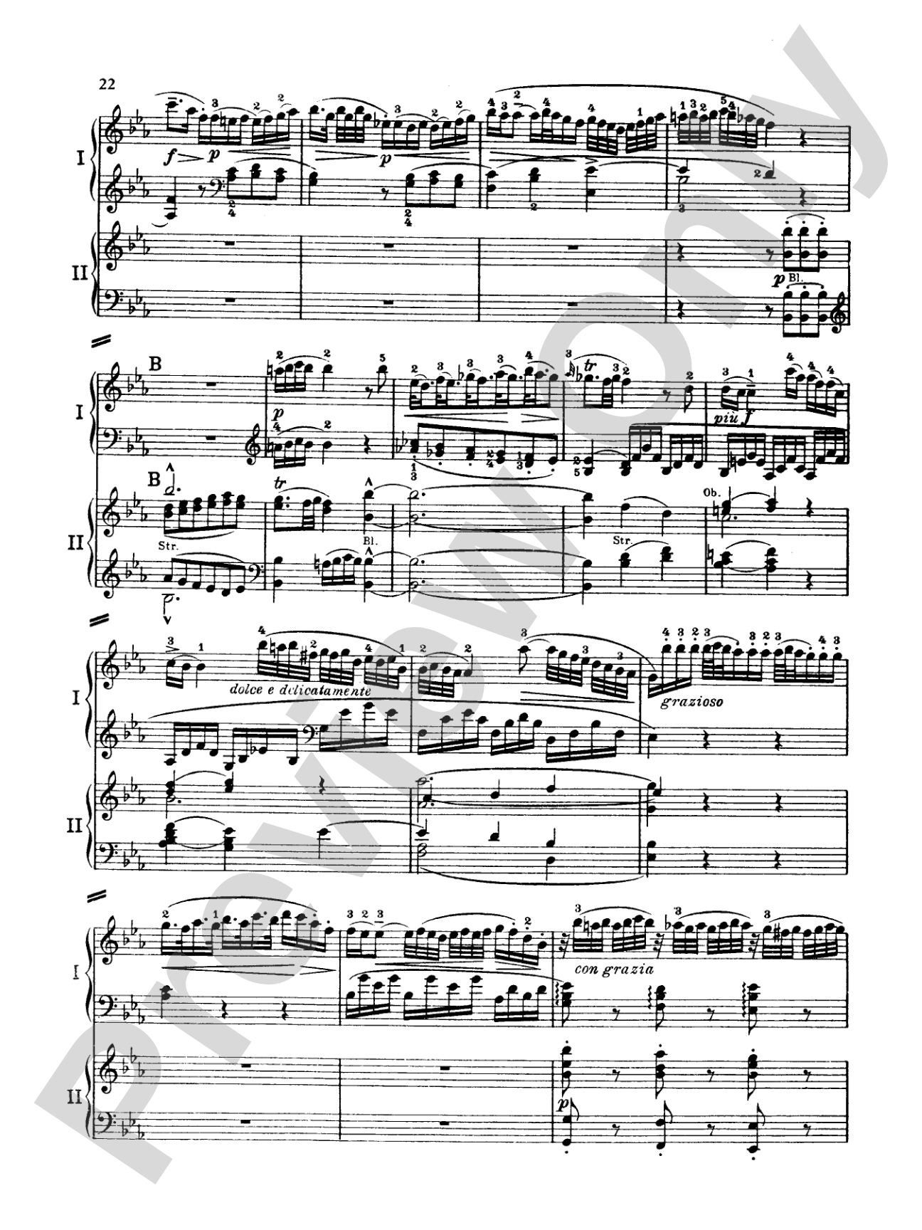 Mozart: Piano Concerto No. 9 in E flat Major, K. 271: Piano Duo (2 Pianos, 4 Hands) Book (2 copies required)