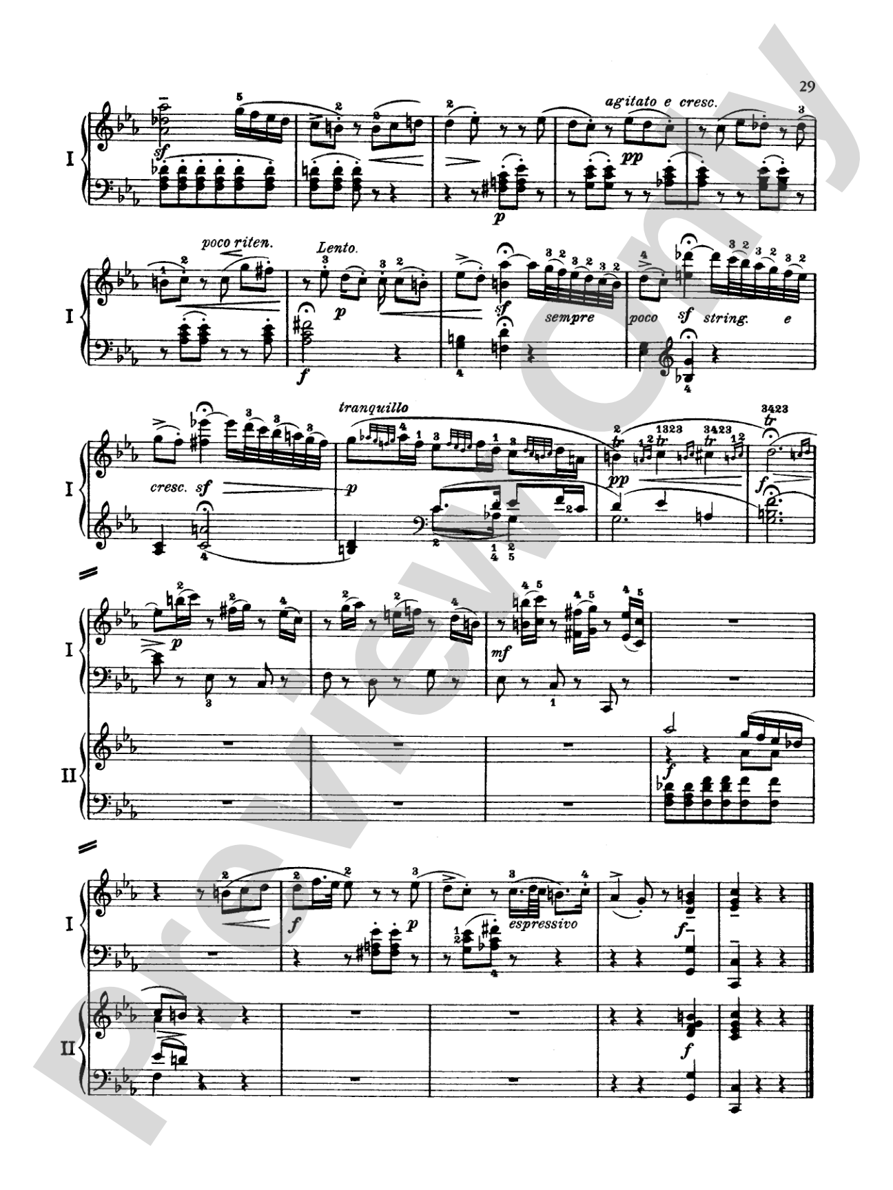 Mozart: Piano Concerto No. 9 in E flat Major, K. 271: Piano Duo (2 Pianos, 4 Hands) Book (2 copies required)