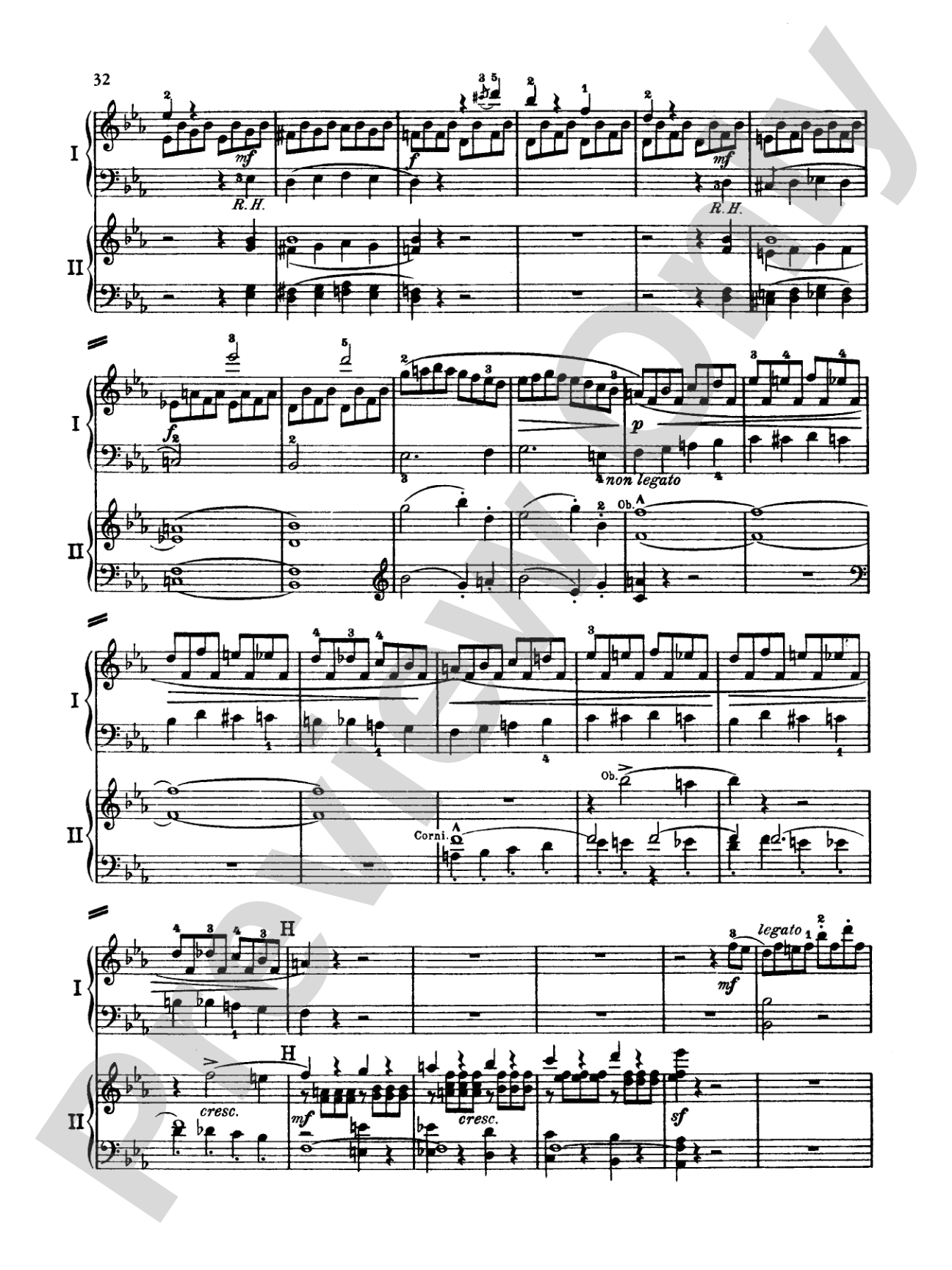 Mozart: Piano Concerto No. 9 in E flat Major, K. 271: Piano Duo (2 Pianos, 4 Hands) Book (2 copies required)
