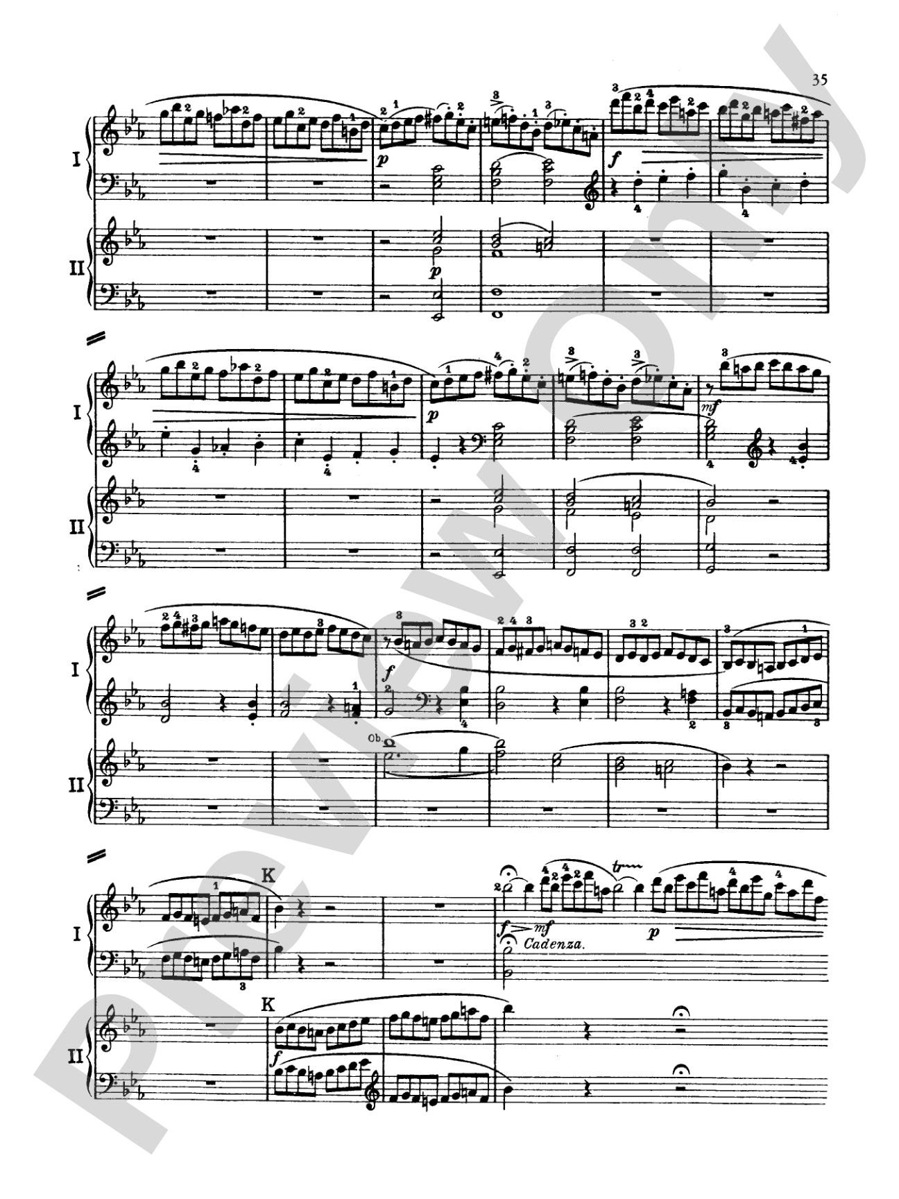 Mozart: Piano Concerto No. 9 in E flat Major, K. 271: Piano Duo (2 Pianos, 4 Hands) Book (2 copies required)