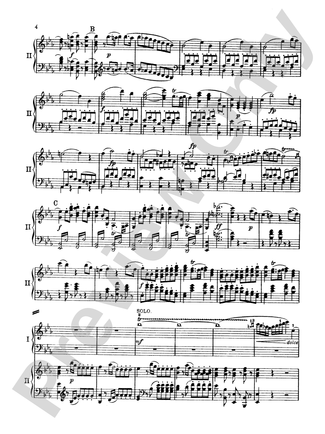 Mozart: Piano Concerto No. 9 in E flat Major, K. 271: Piano Duo (2 Pianos, 4 Hands) Book (2 copies required)
