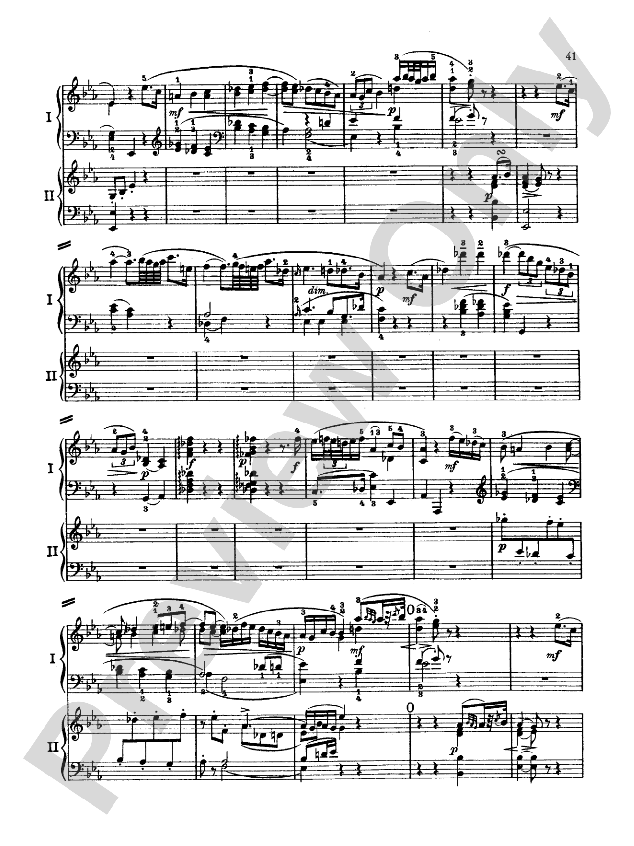 Mozart: Piano Concerto No. 9 in E flat Major, K. 271: Piano Duo (2 Pianos, 4 Hands) Book (2 copies required)