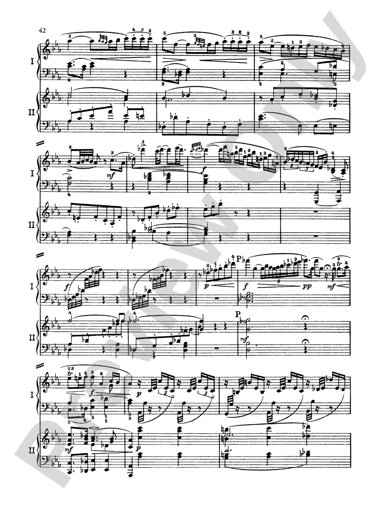 Mozart: Piano Concerto No. 9 in E flat Major, K. 271: Piano Duo (2 Pianos, 4 Hands) Book (2 copies required)
