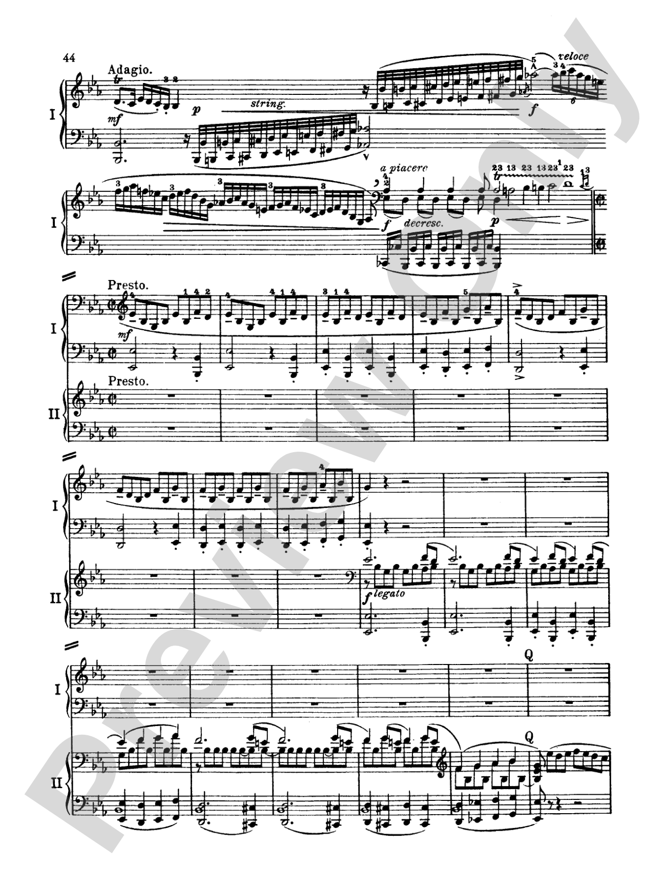Mozart: Piano Concerto No. 9 in E flat Major, K. 271: Piano Duo (2 Pianos, 4 Hands) Book (2 copies required)