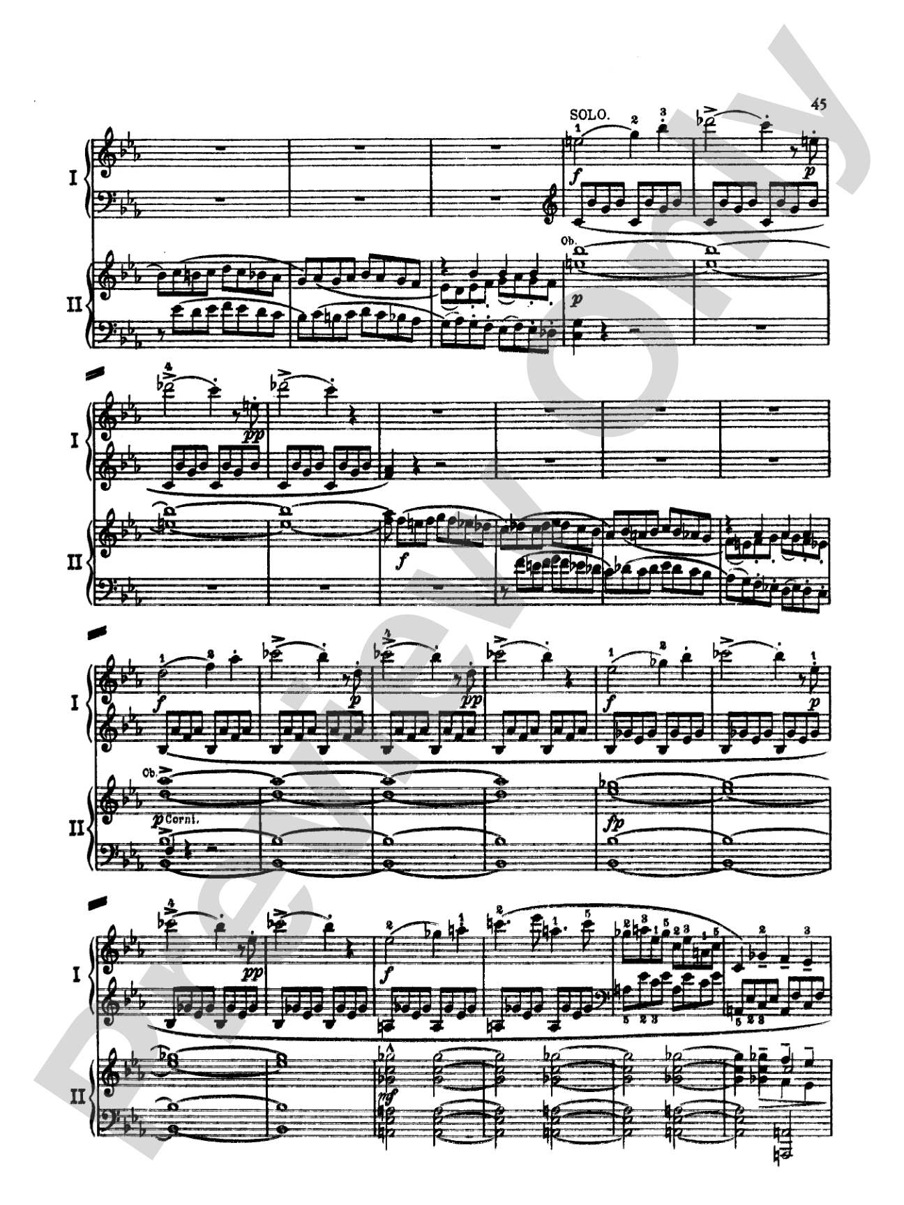 Mozart: Piano Concerto No. 9 in E flat Major, K. 271: Piano Duo (2 Pianos, 4 Hands) Book (2 copies required)