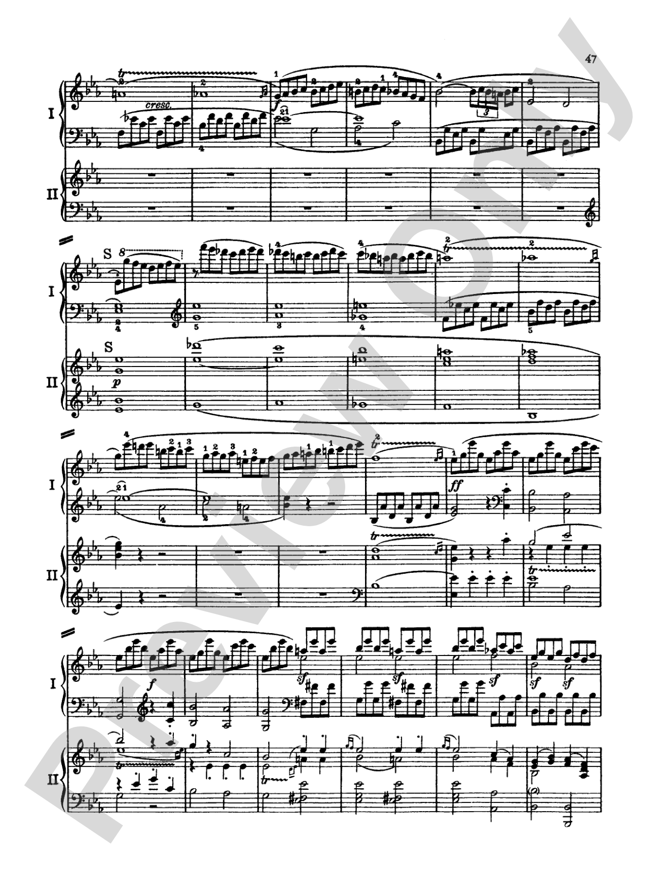 Mozart: Piano Concerto No. 9 in E flat Major, K. 271: Piano Duo (2 Pianos, 4 Hands) Book (2 copies required)