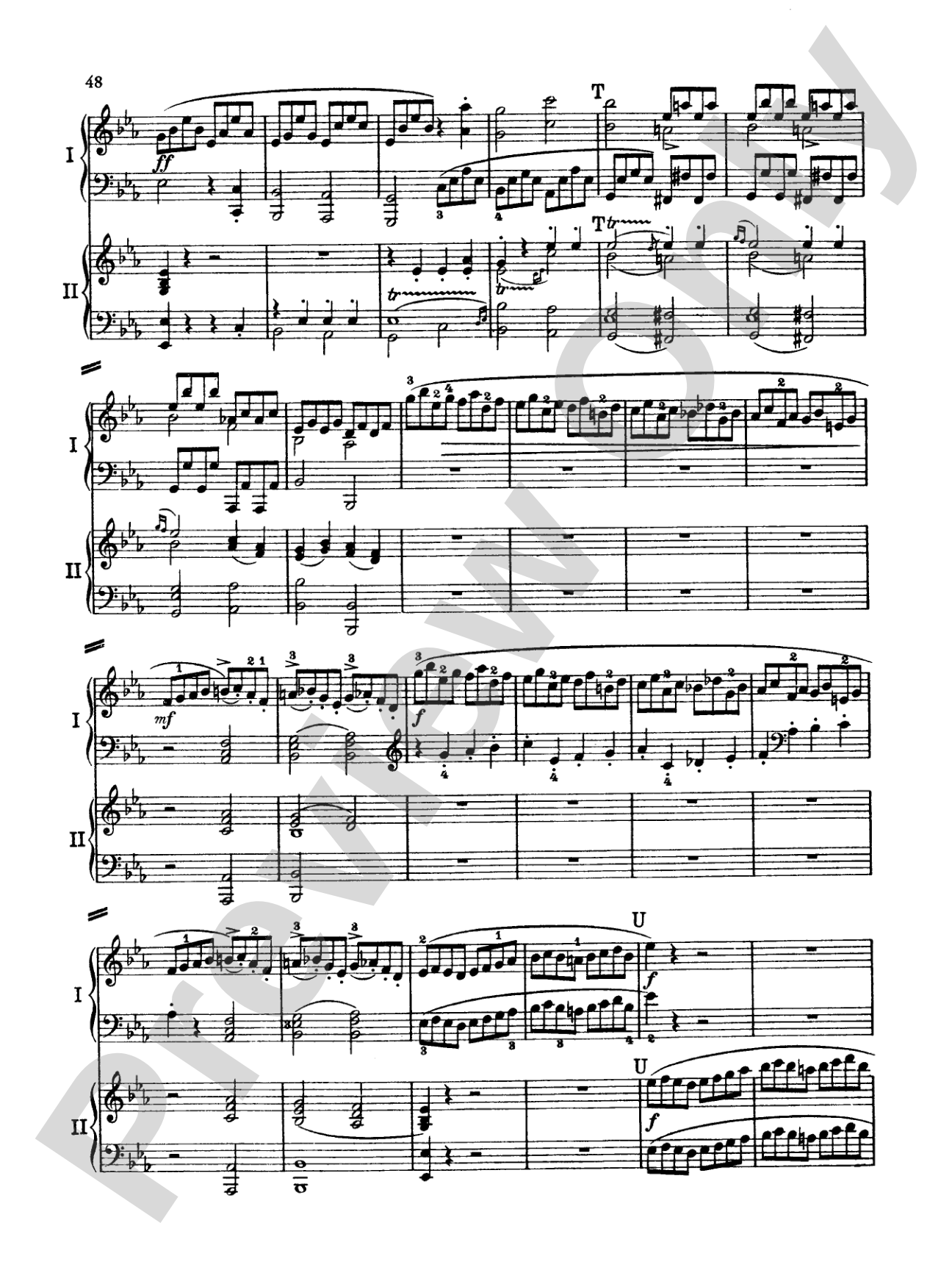 Mozart: Piano Concerto No. 9 in E flat Major, K. 271: Piano Duo (2 Pianos, 4 Hands) Book (2 copies required)