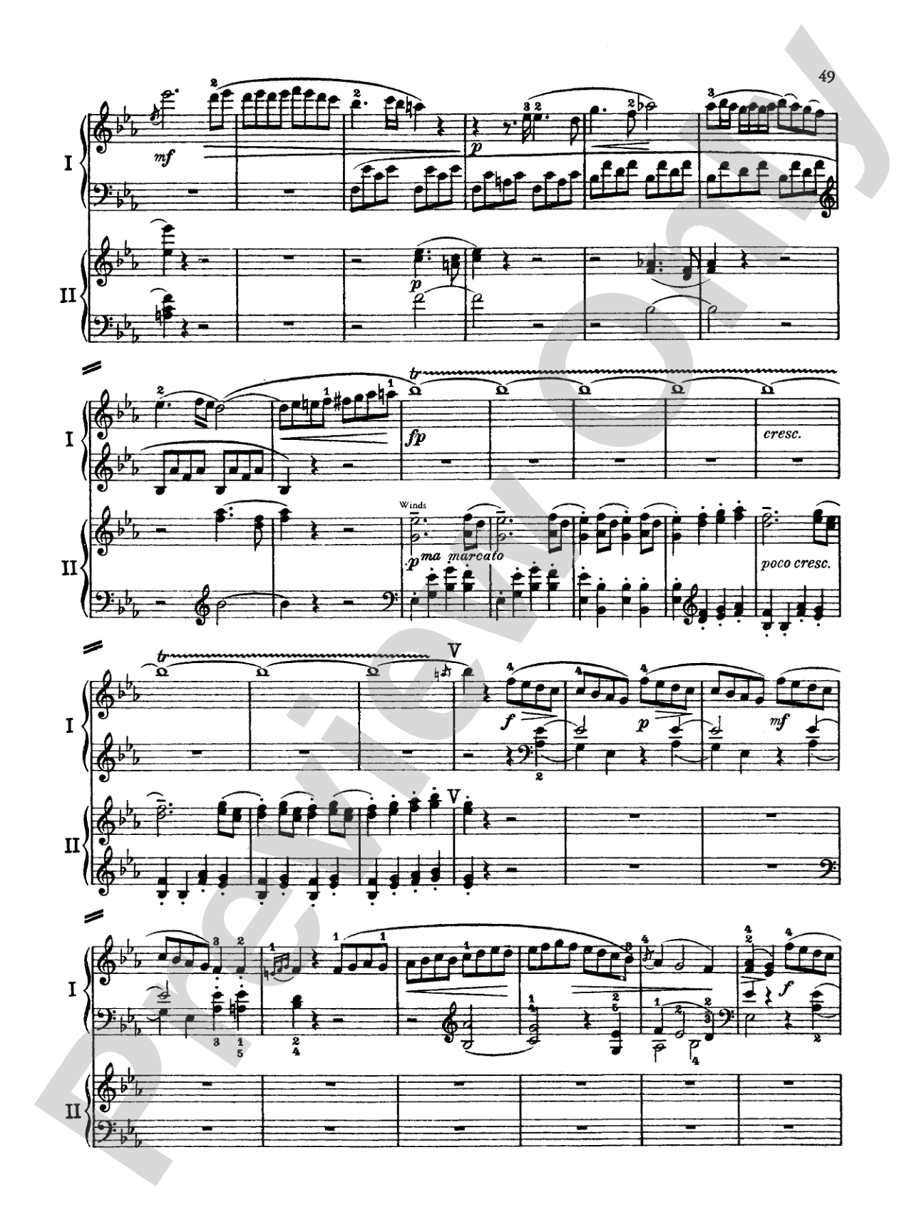 Mozart: Piano Concerto No. 9 in E flat Major, K. 271: Piano Duo (2 Pianos, 4 Hands) Book (2 copies required)