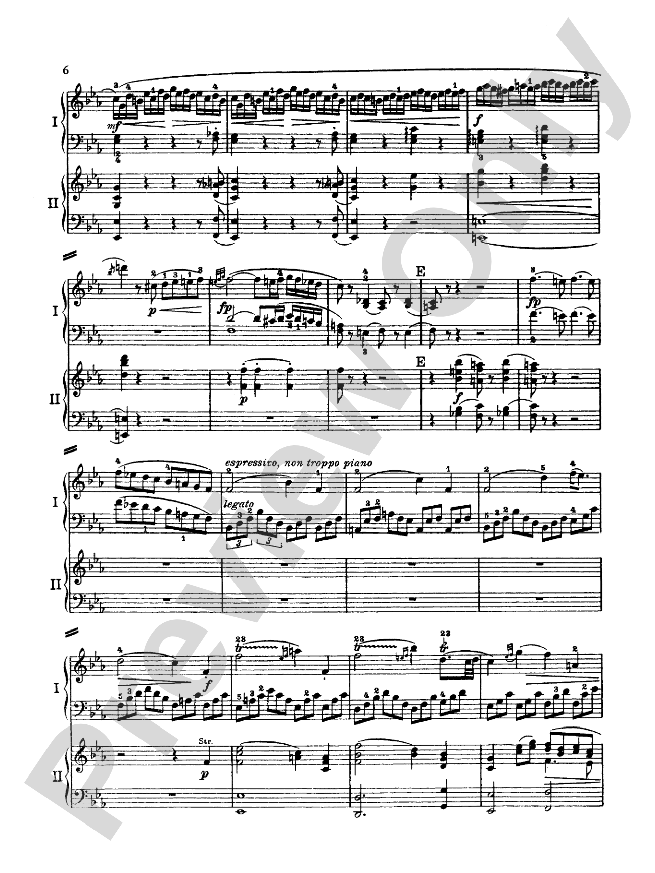 Mozart: Piano Concerto No. 9 in E flat Major, K. 271: Piano Duo (2 Pianos, 4 Hands) Book (2 copies required)