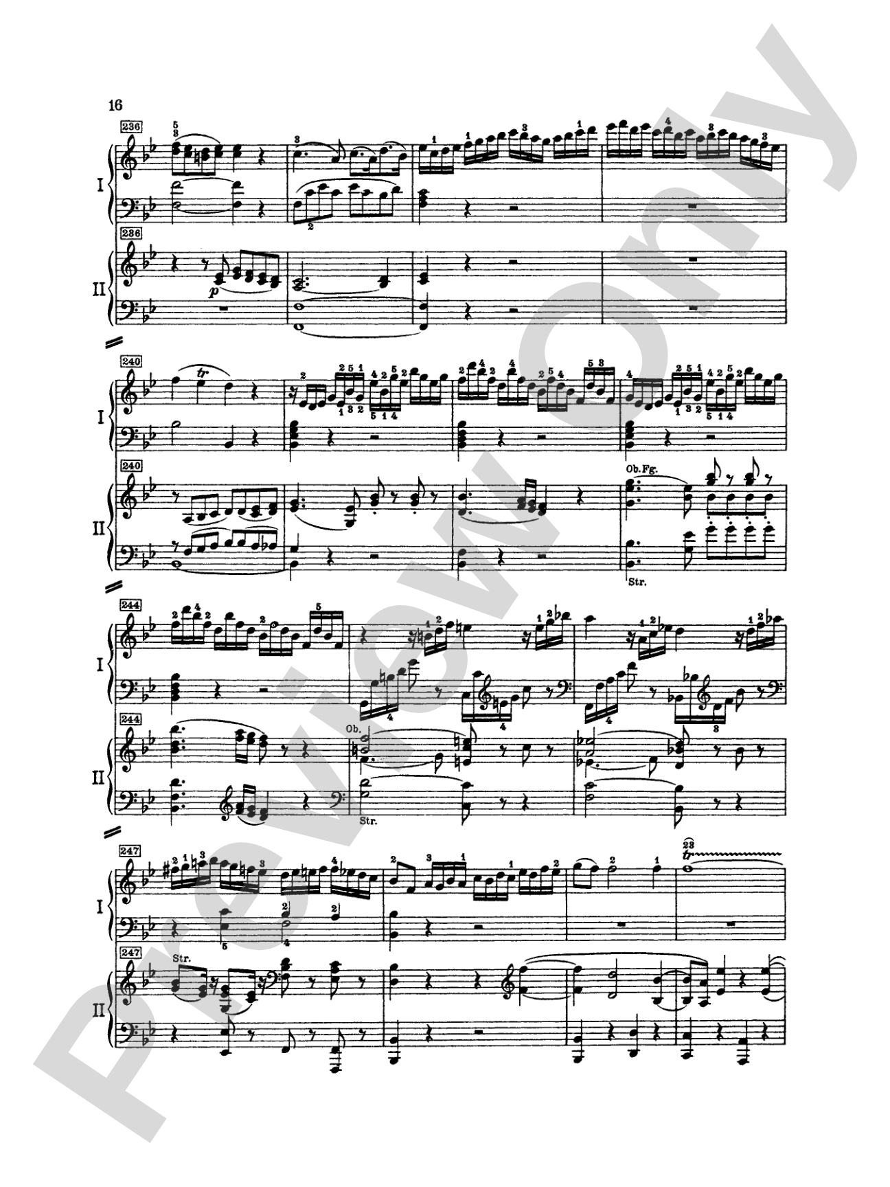 Mozart: Piano Concerto No. 15 in B flat Major, K. 450: Piano Duo (2 Pianos, 4 Hands) Book (2 copies required)
