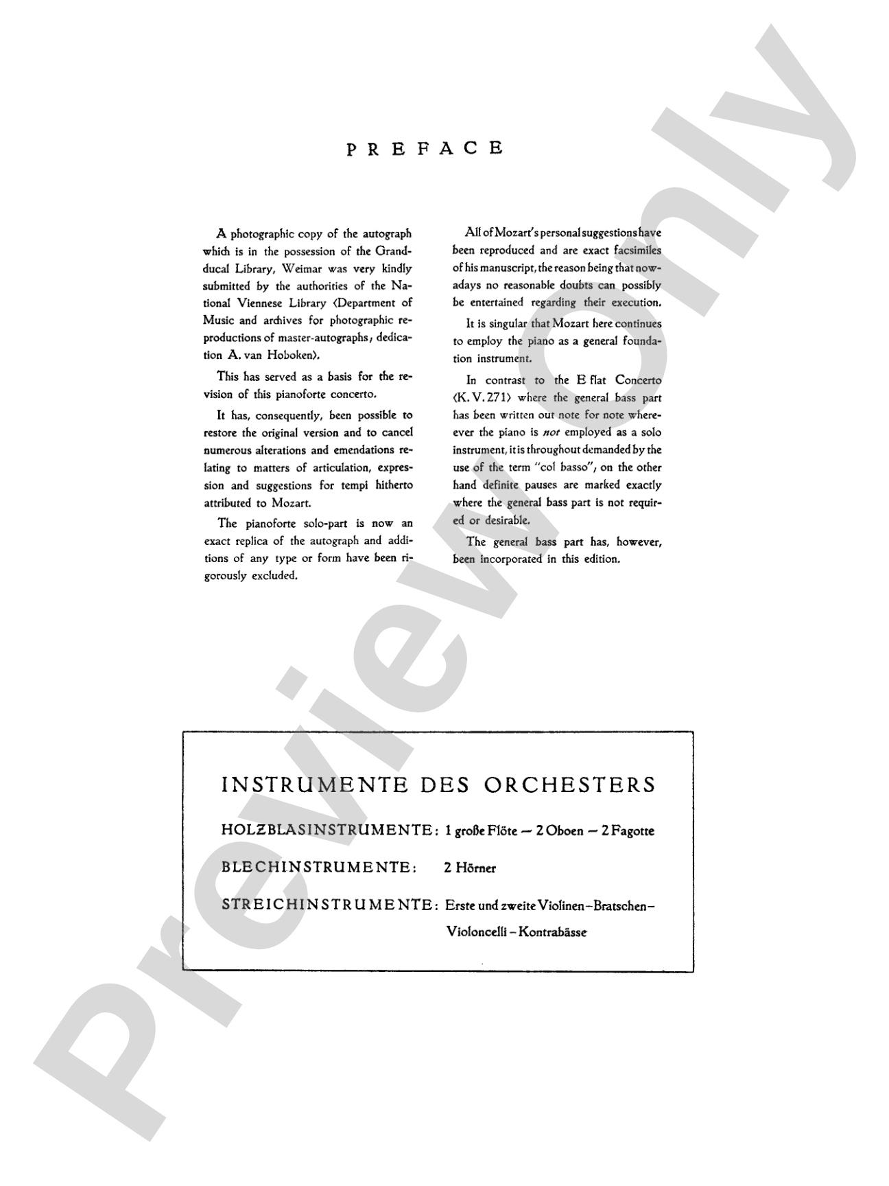 Mozart: Piano Concerto No. 15 in B flat Major, K. 450: Piano Duo (2 Pianos, 4 Hands) Book (2 copies required)