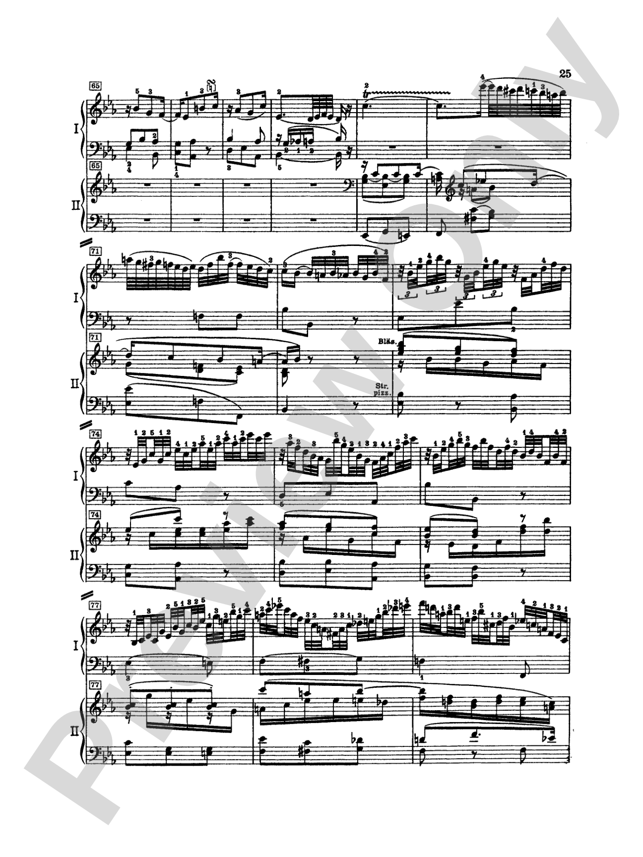 Mozart: Piano Concerto No. 15 in B flat Major, K. 450: Piano Duo (2 Pianos, 4 Hands) Book (2 copies required)