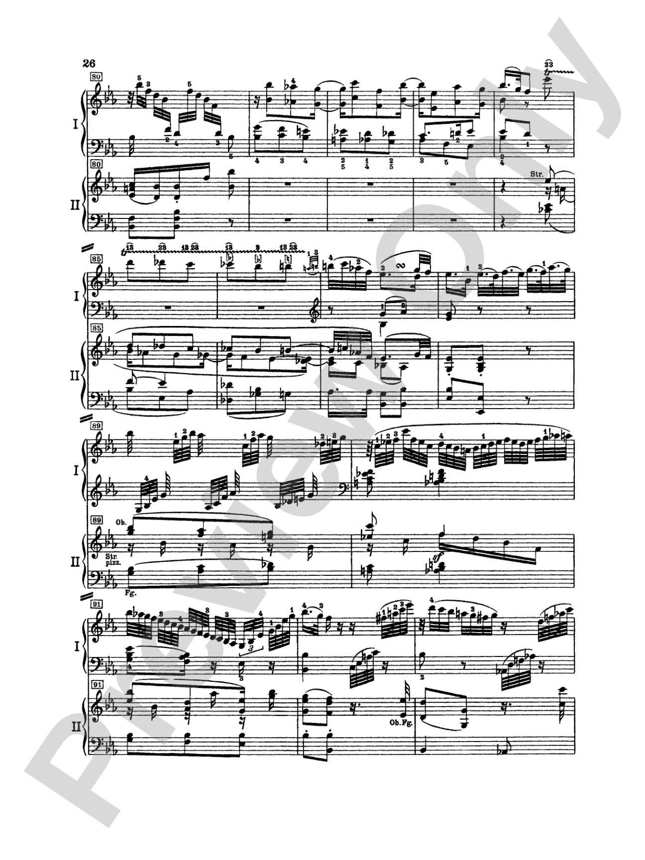 Mozart: Piano Concerto No. 15 in B flat Major, K. 450: Piano Duo (2 Pianos, 4 Hands) Book (2 copies required)