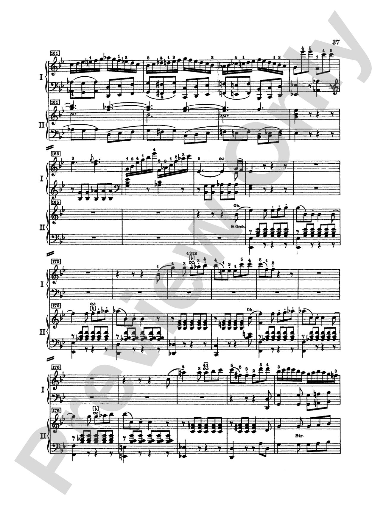 Mozart: Piano Concerto No. 15 in B flat Major, K. 450: Piano Duo (2 Pianos, 4 Hands) Book (2 copies required)