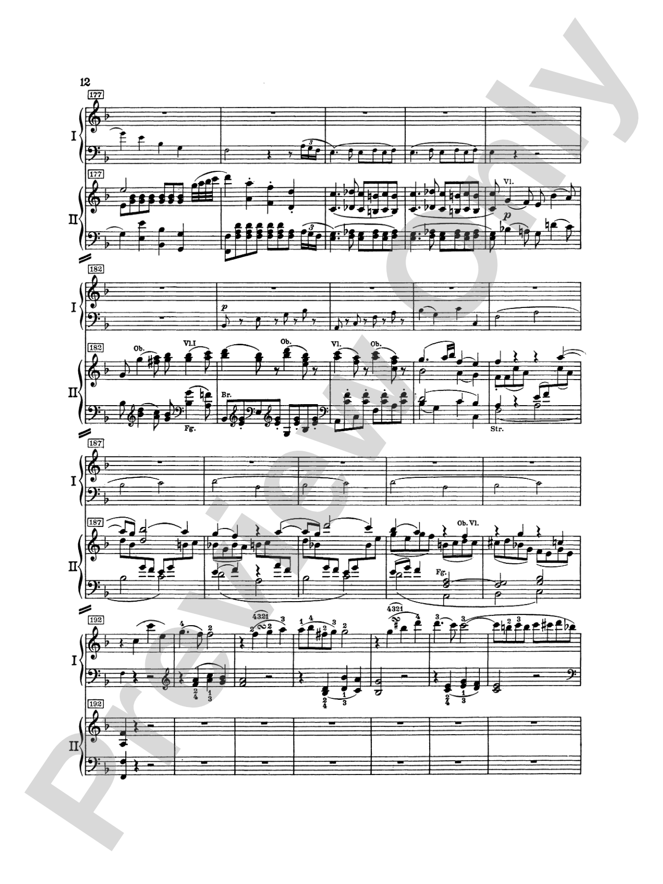 Mozart: Piano Concerto No. 20 in D Minor, K. 466: Piano Duo (2 Pianos, 4 Hands) Book (2 copies required)